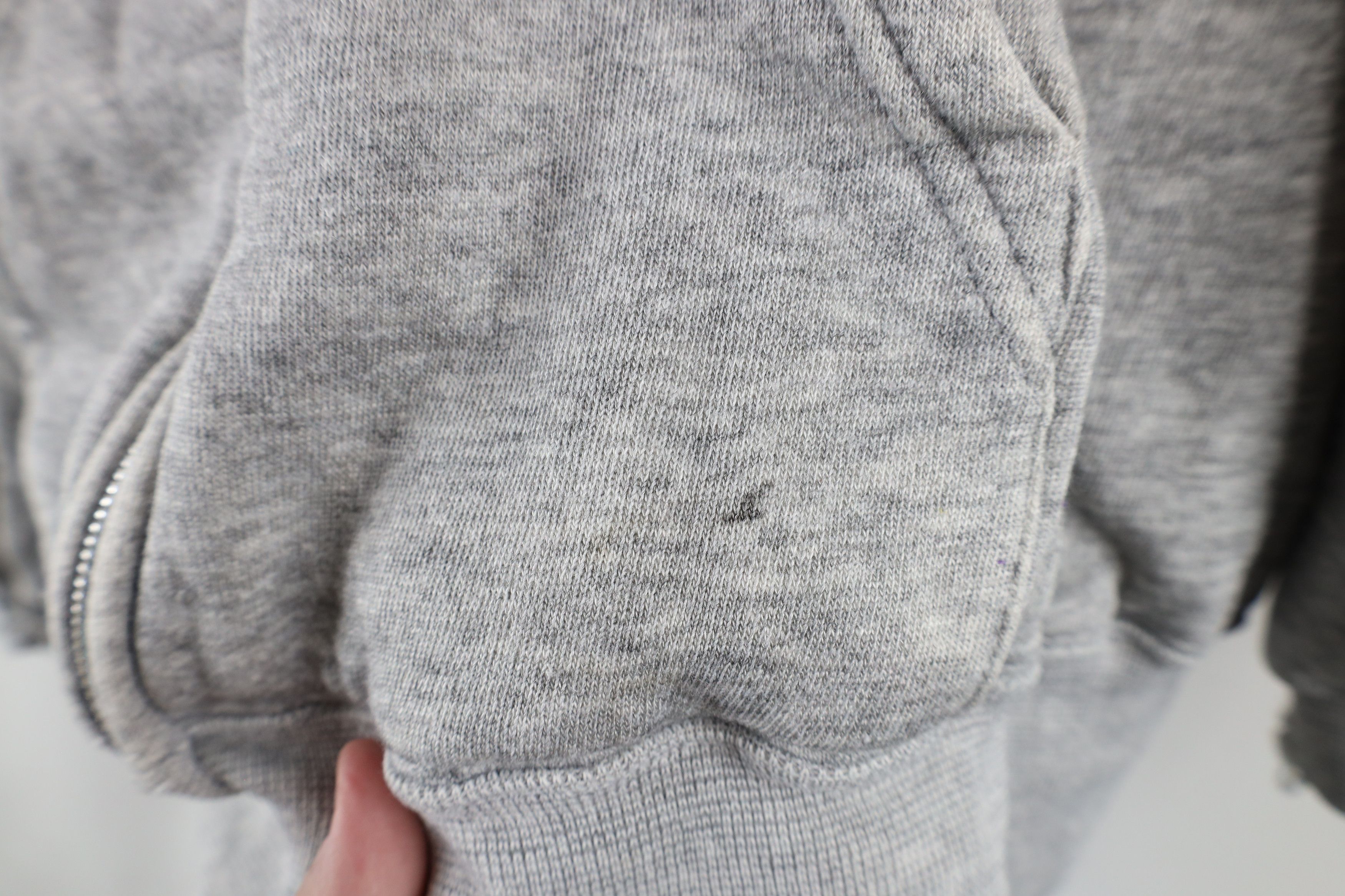 Vintage Vintage 70s Streetwear Waffle Knit Lined Triblend Hoodie USA Size US M / EU 48-50 / 2 - 10 Thumbnail