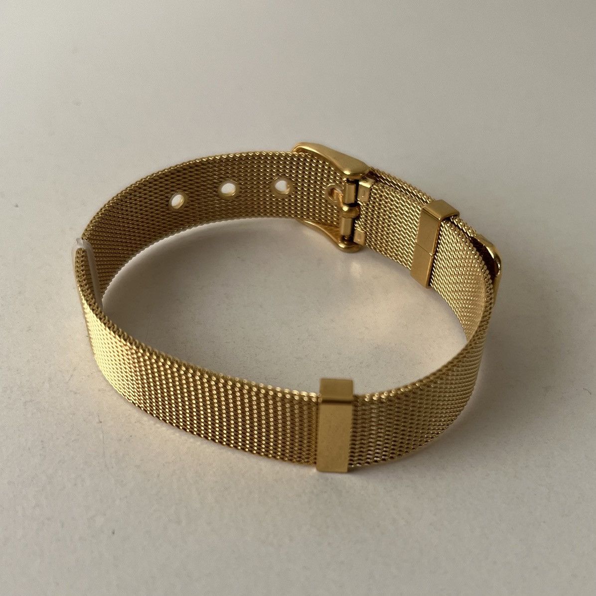 Jewelry Gold belt buckle bracelet Size ONE SIZE - 6 Thumbnail