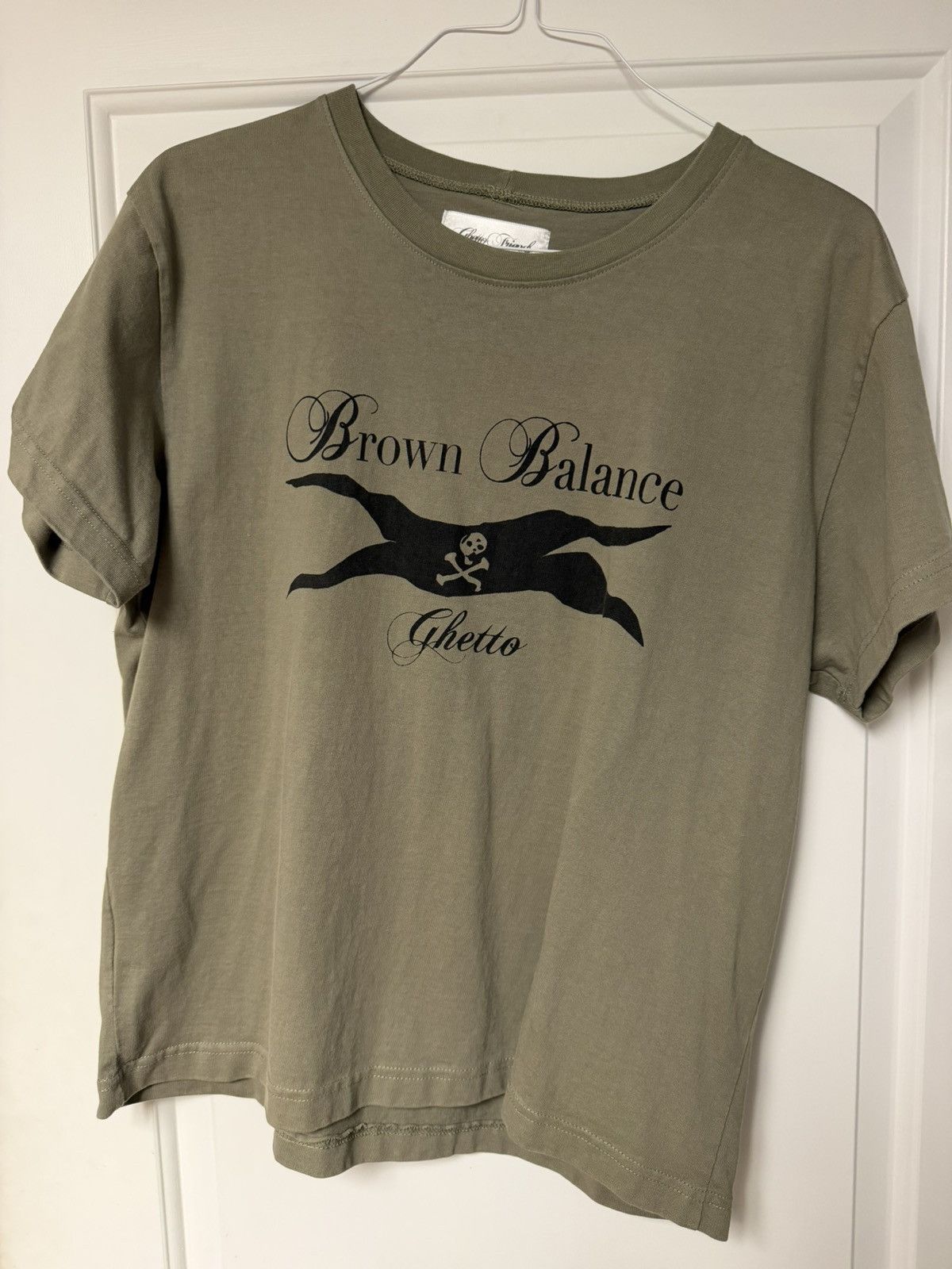 Other Ghetto Friends size large brown balance tee Size US L / EU 52-54 / 3 - 1 Thumbnail