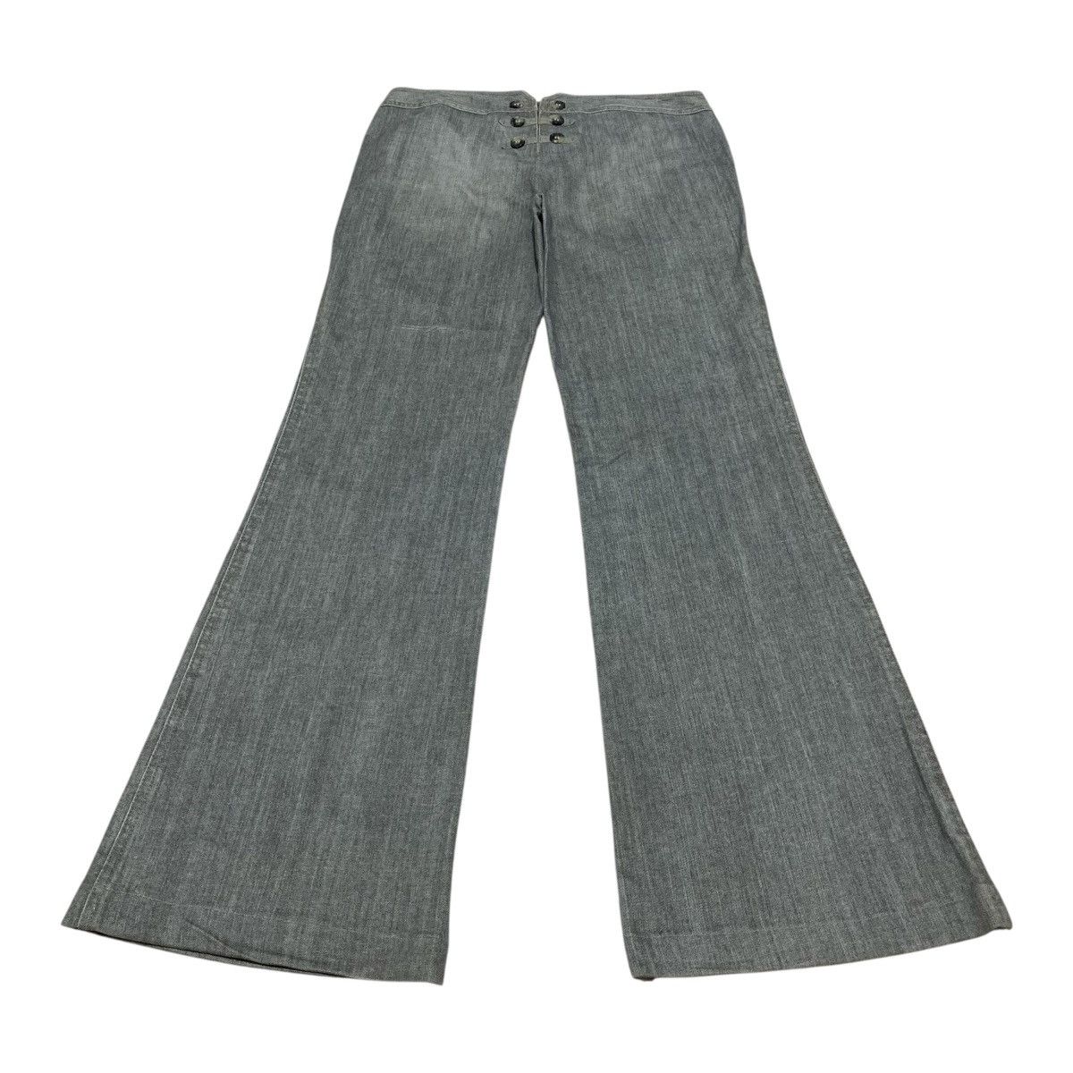 Theory Theory Mid Rise Gray Flared Grunge Preppy Ifsix Lgb Style Size US 30 / EU 46 - 13 Thumbnail