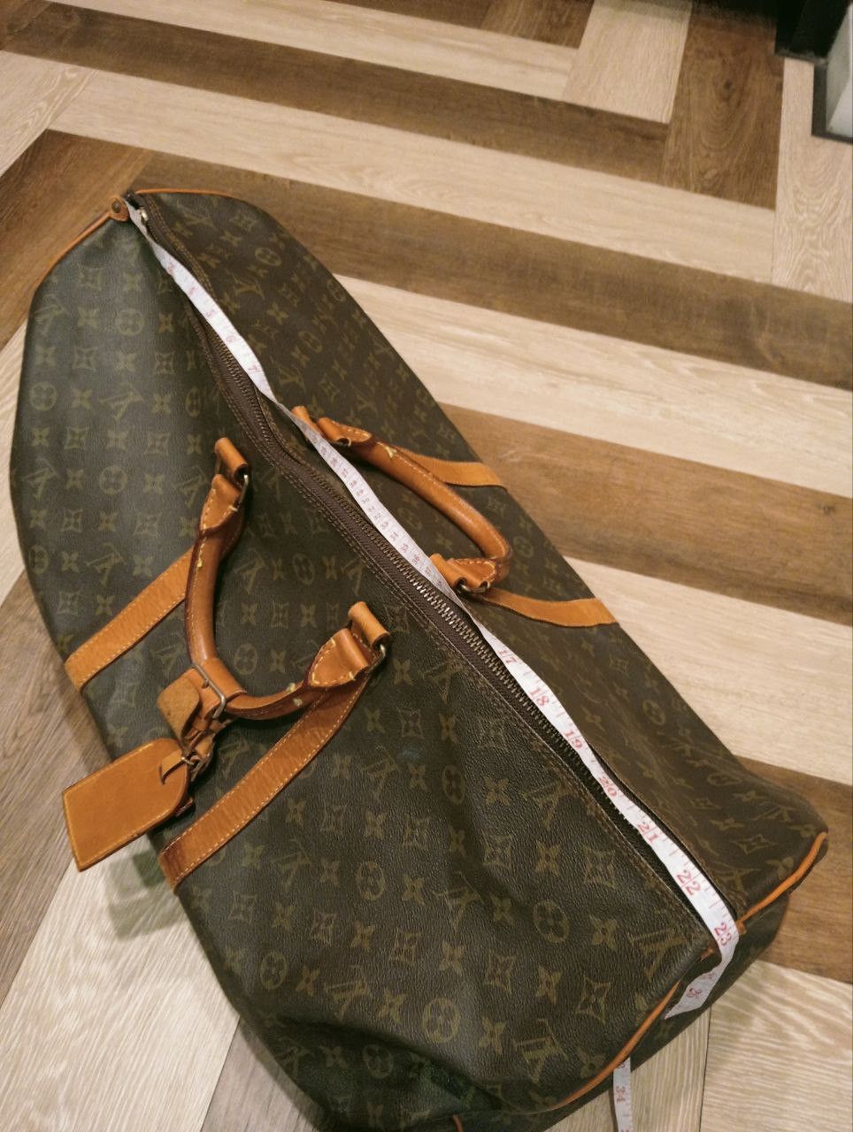 Louis Vuitton VINTAGE LOUIS VUITTON KEEPALL 60 ECLAIR BAG Size ONE SIZE - 13 Thumbnail
