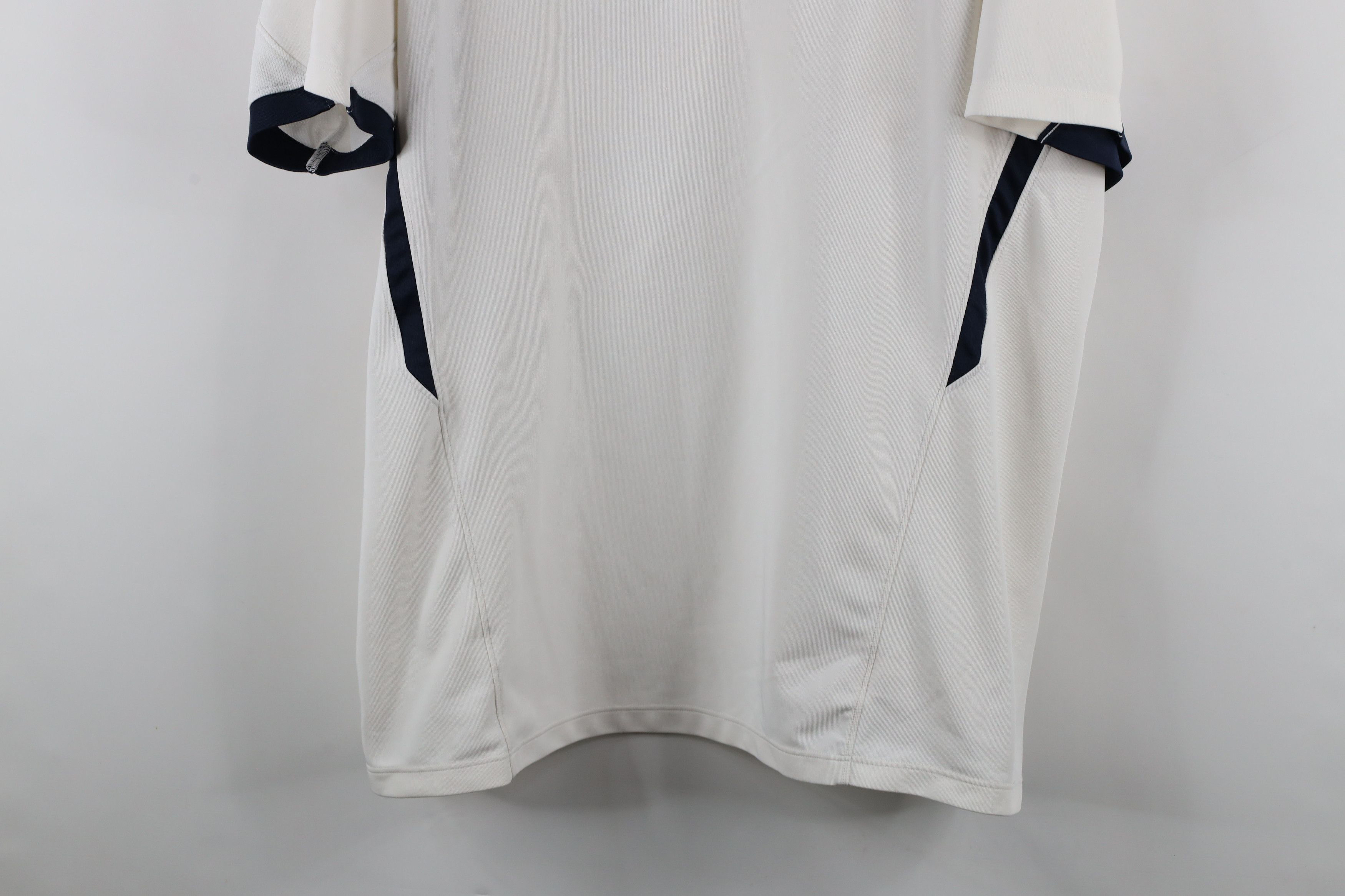Under Armour × Vintage Under Armour University of Toledo Football Polo Shirt White Size US XXL / EU 58 / 5 - 3 Thumbnail