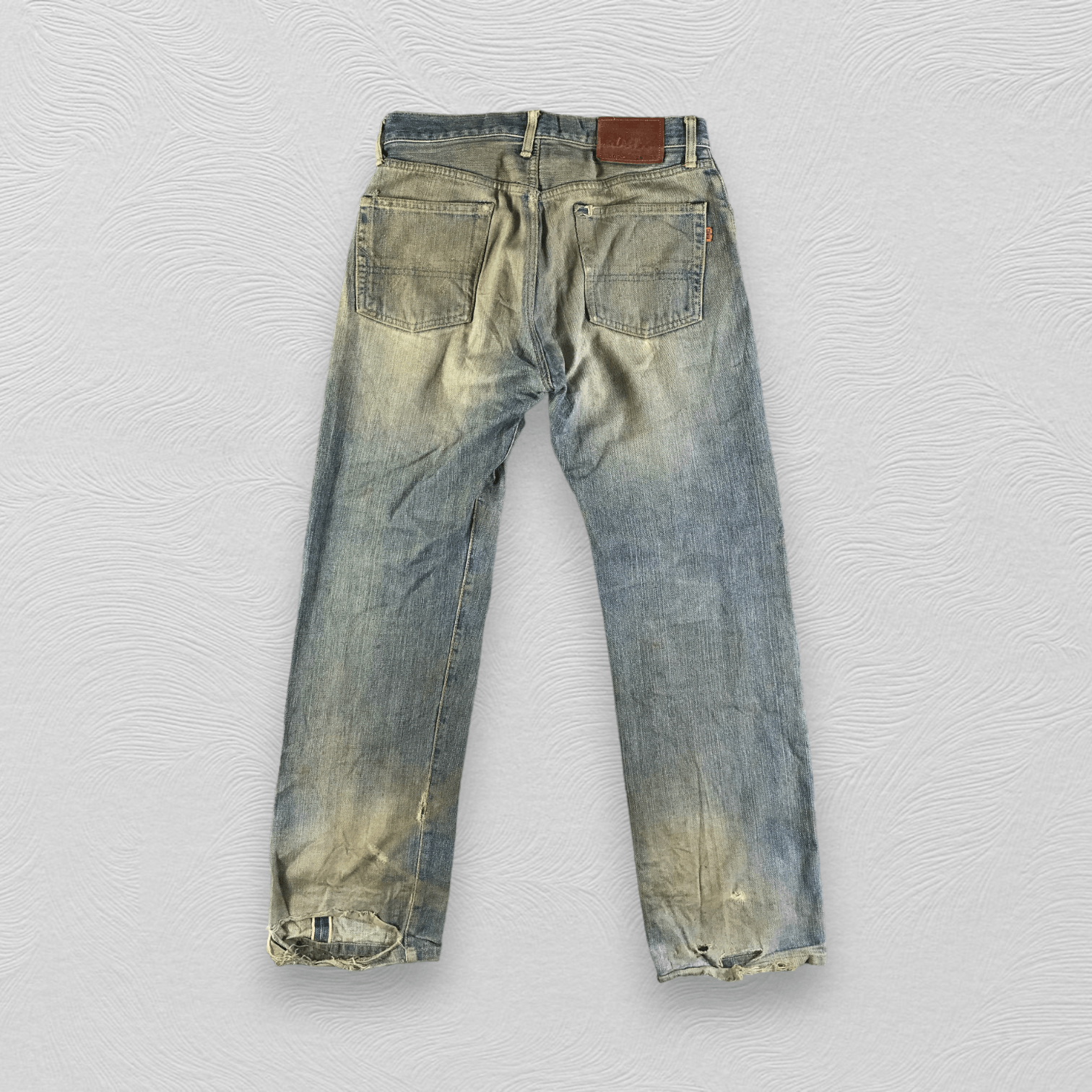 Edwin Vintage Edwin Selvedge Jeans Distressed Redline Denim KJ3005 Size US 29 - 2 Thumbnail