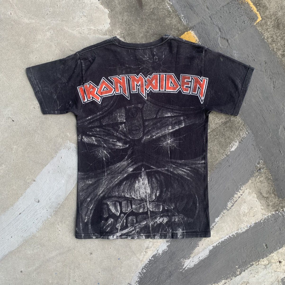 Iron Maiden × Vintage Vintage y2k Iron Maiden Aces High Band Tshirt Size US S / EU 44-46 / 1 - 4 Thumbnail