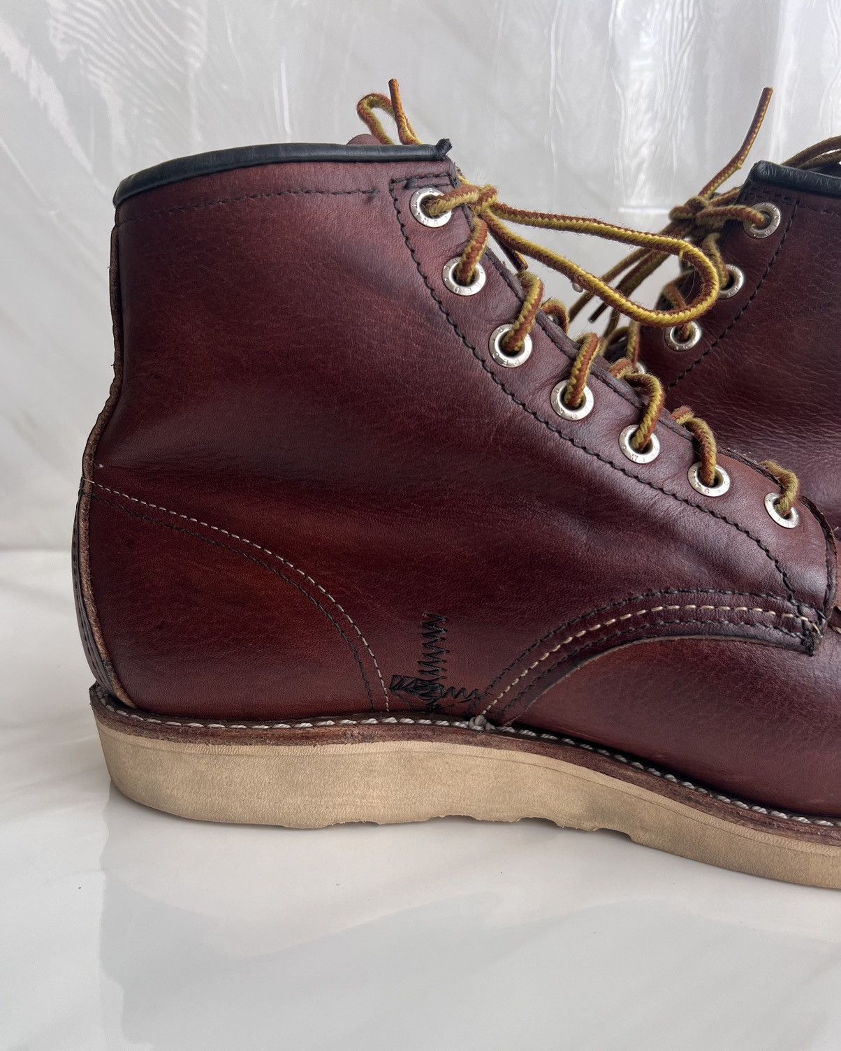 Red Wing Red wing #8138 classic moc toe brown leather boot size 8.5 D Size US 8.5 / EU 41-42 - 7 Thumbnail