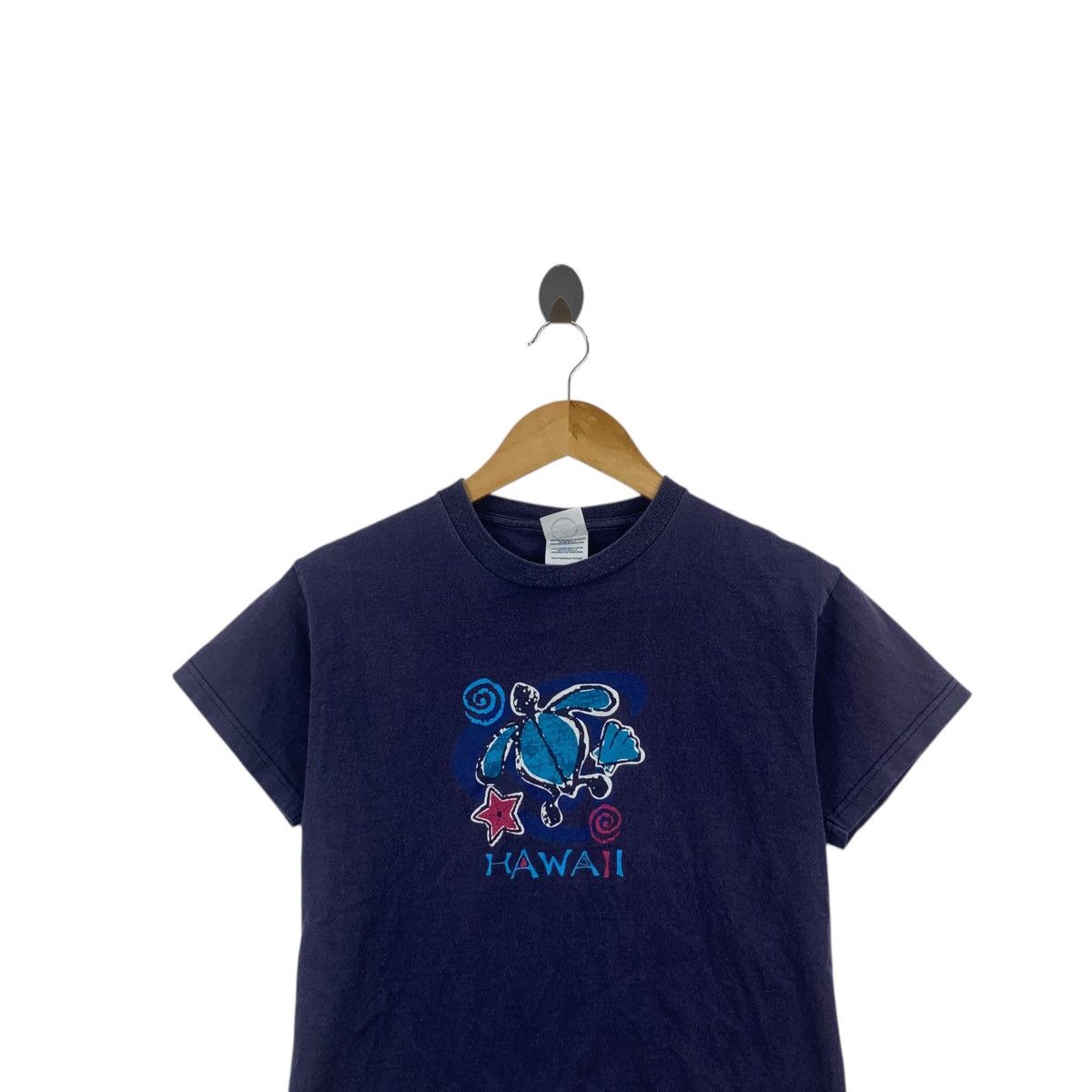 Vintage Vintage HAWAII SEA TURTLE Love Nature Preserve Tee Shirt Top Size XS / US 0-2 / IT 36-38 - 2 Thumbnail