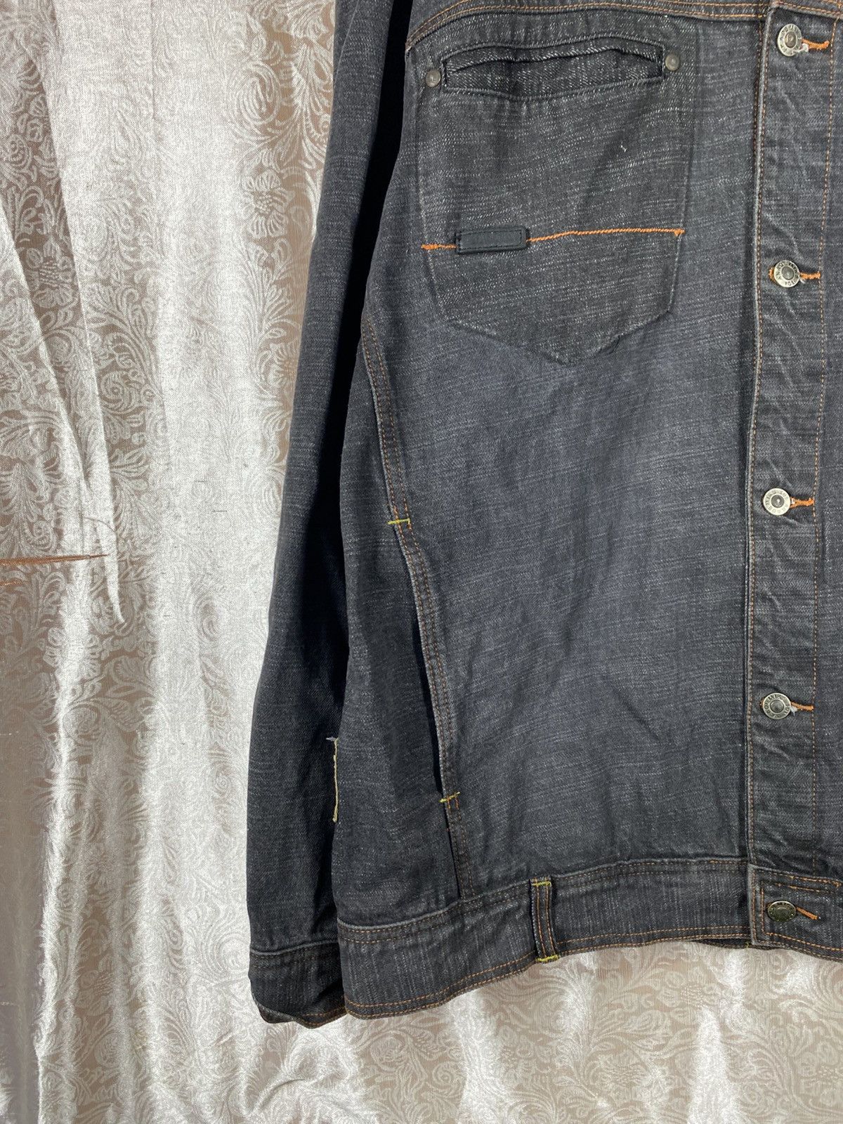 Akademiks Vintage Akademiks AKDMKS Denim Jacket Embroidered Hip Hop Size US XL / EU 56 / 4 - 7 Thumbnail