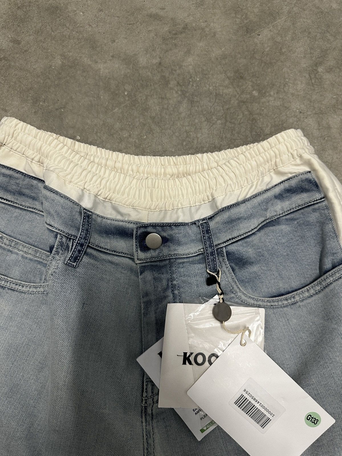 Other Koché Hybrid Denim Shorts (Size 46) Size US 32 / EU 48 - 2 Thumbnail