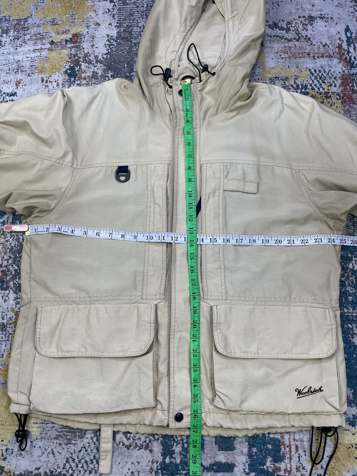 Woolrich Woolen Mills Vintage 90s Woolrich Utility Pocket Nylon Jackets Size US L / EU 52-54 / 3 - 14 Thumbnail
