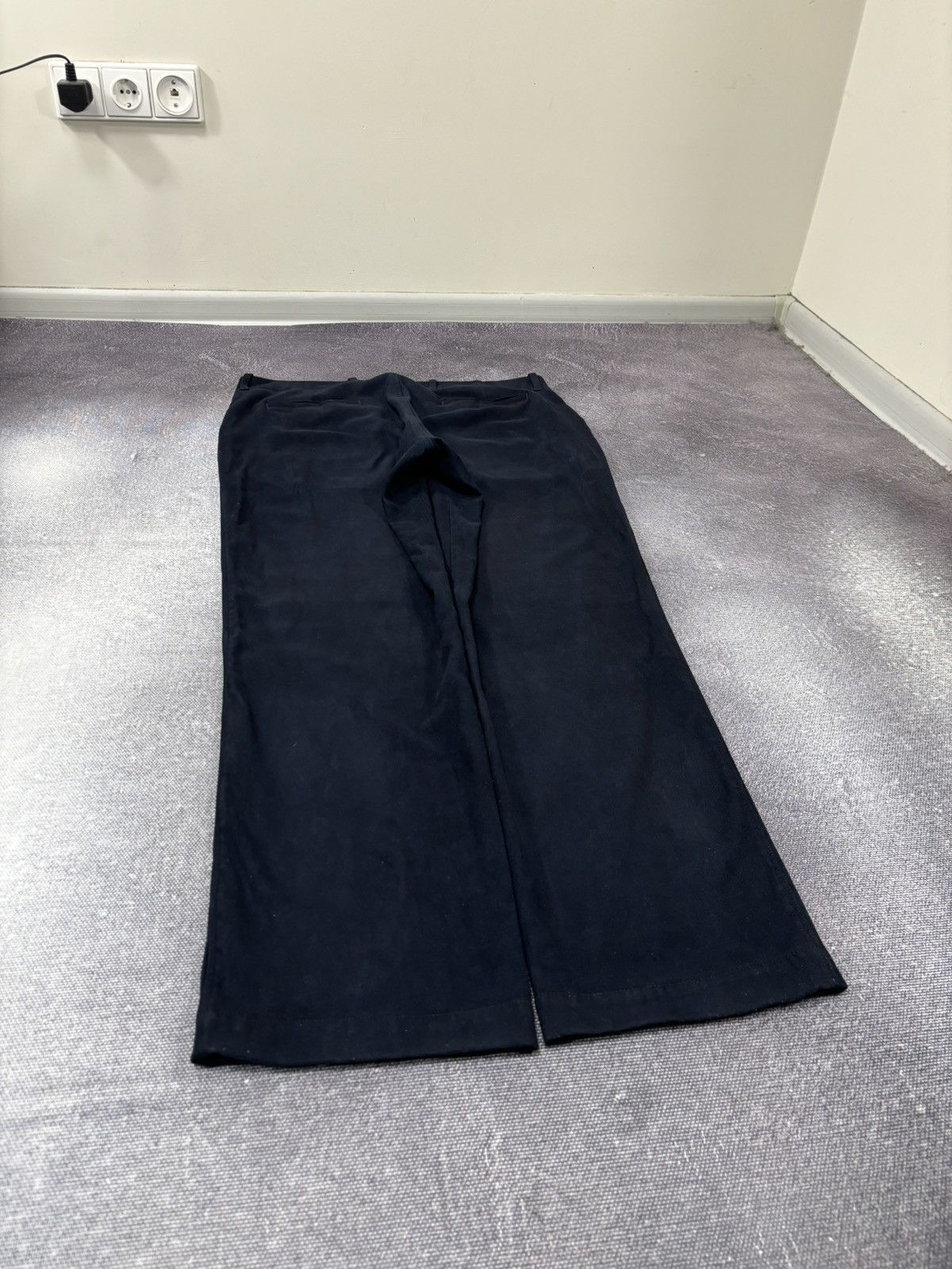 JET SET Jet Set Men’s Viscose Blend Navy Blue Soft Pants Trousers Size US 38 / EU 54 - 13 Thumbnail