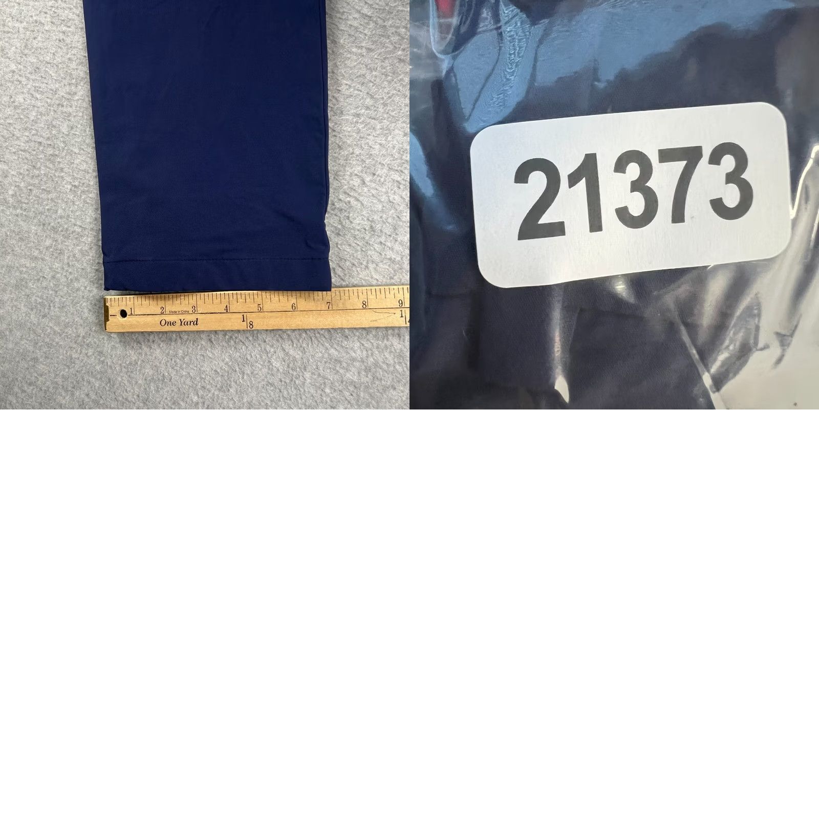 KJUS KJUS Ike 3xDry Pants Slim Fit Stretch Performance Mens 36x33 Blue Golf Size US 36 / EU 52 - 8 Thumbnail