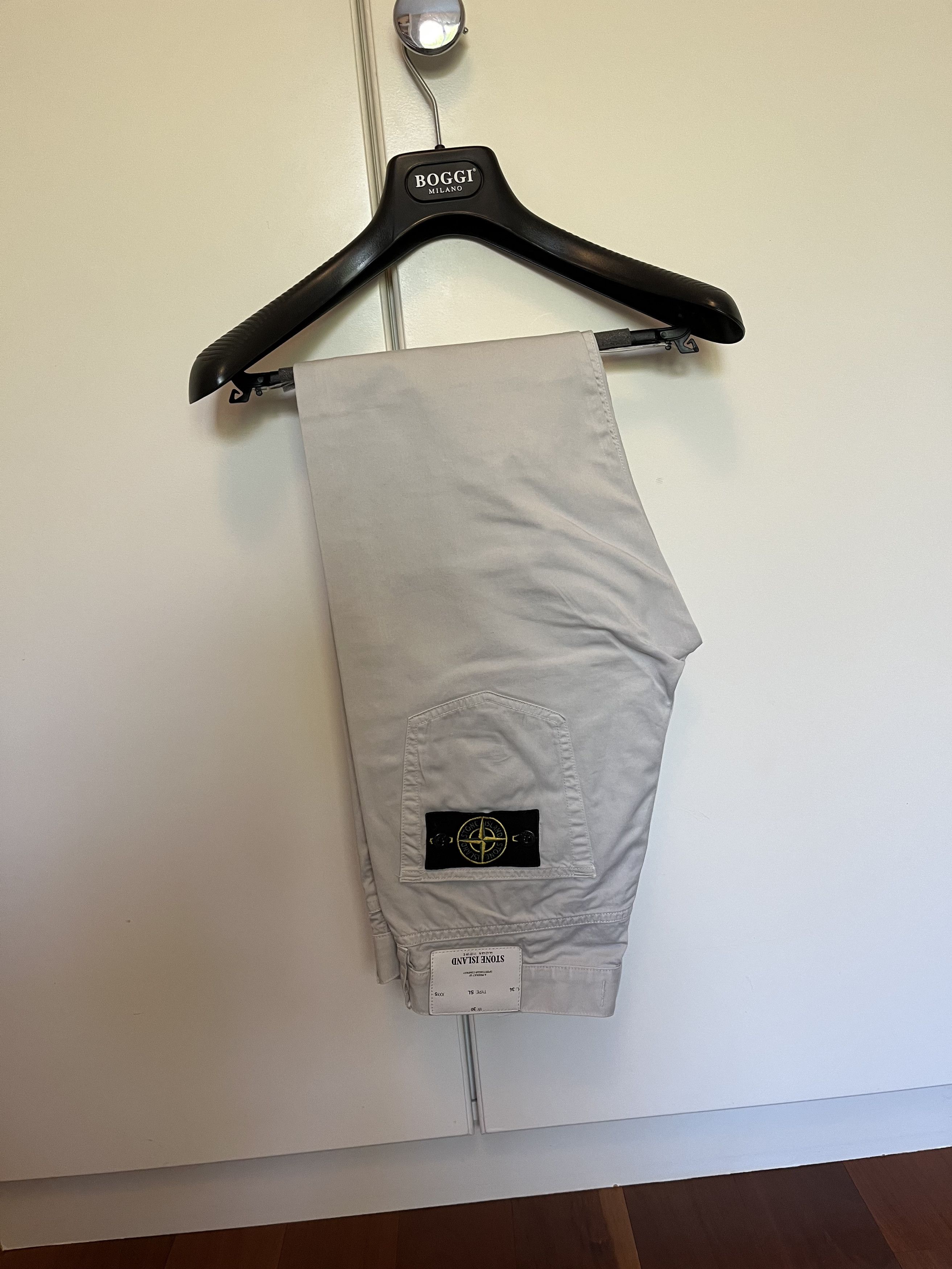 Stone Island Stone Island beige straight cotton pants Size US 30 / EU 46 - 3 Thumbnail