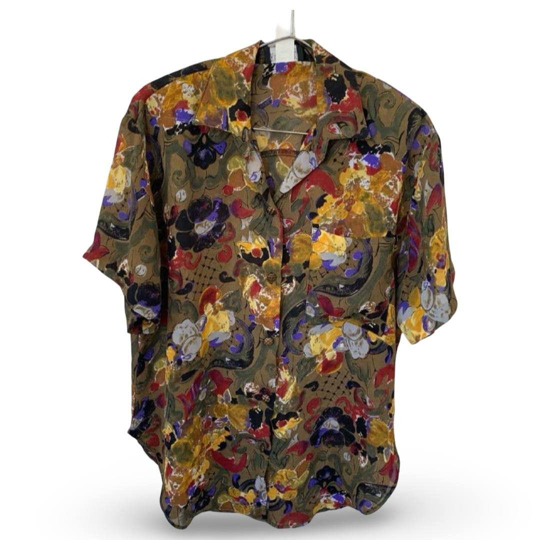 Caribbean VTG crazy shirt #118 Size M / US 6-8 / IT 42-44 - 1 Thumbnail
