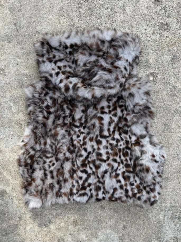 Tornado Mart Japanese brand Tornado Mart Faux Fur Cropped Vest Size XS / US 0-2 / IT 36-38 - 2 Thumbnail