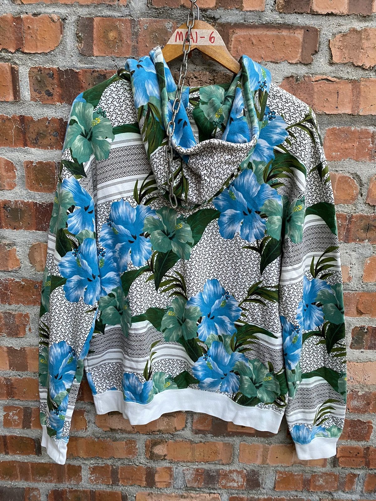 PHENOMENON 2007 Floral hoodie Size US L / EU 52-54 / 3 - 11 Thumbnail