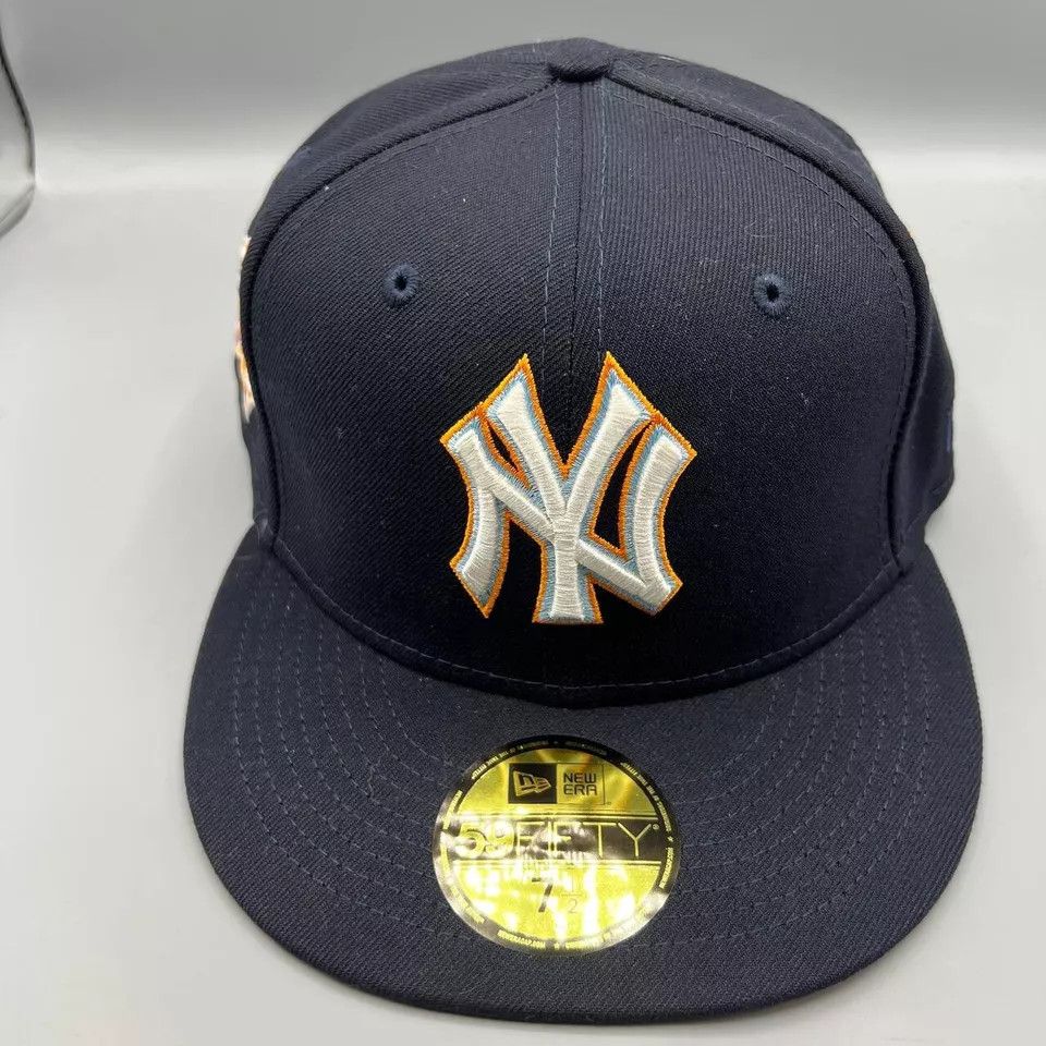 New Era New York Yankees Hat Men 7 1/2 Floral 59Fifty New Era Fitted Size ONE SIZE - 2 Thumbnail