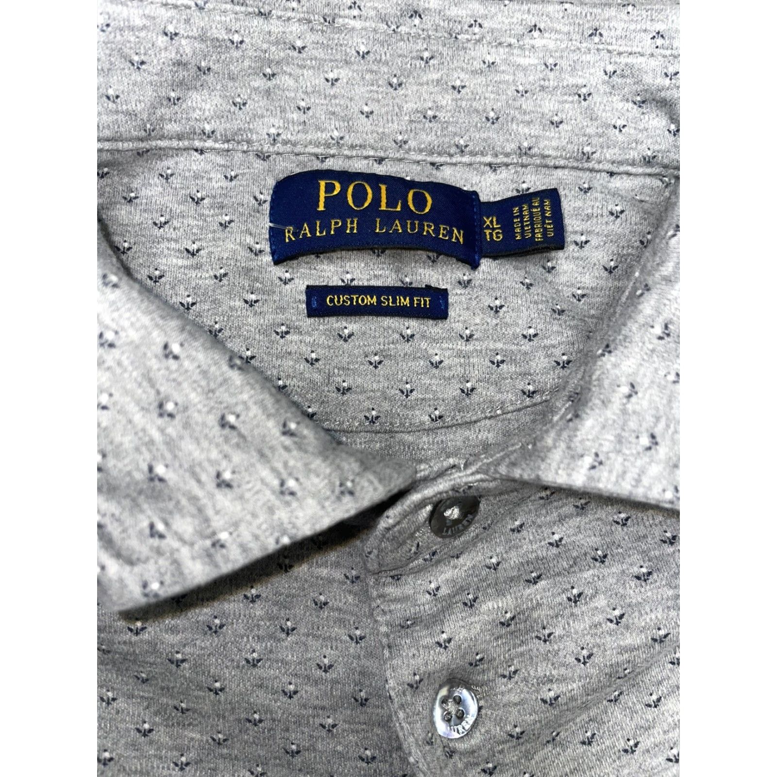 Polo Ralph Lauren Polo Ralph Lauren Polo Slim Fit Grey Golf Polo Mens XL Gray Slimming Golf Polo Custom Slim Fit Mens XL Size US XL / EU 56 / 4 - 8 Thumbnail