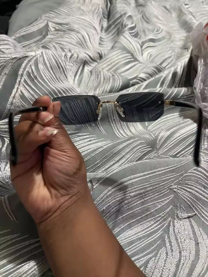 Electric Visual Rimless Square Sunglasses Size ONE SIZE - 11 Thumbnail