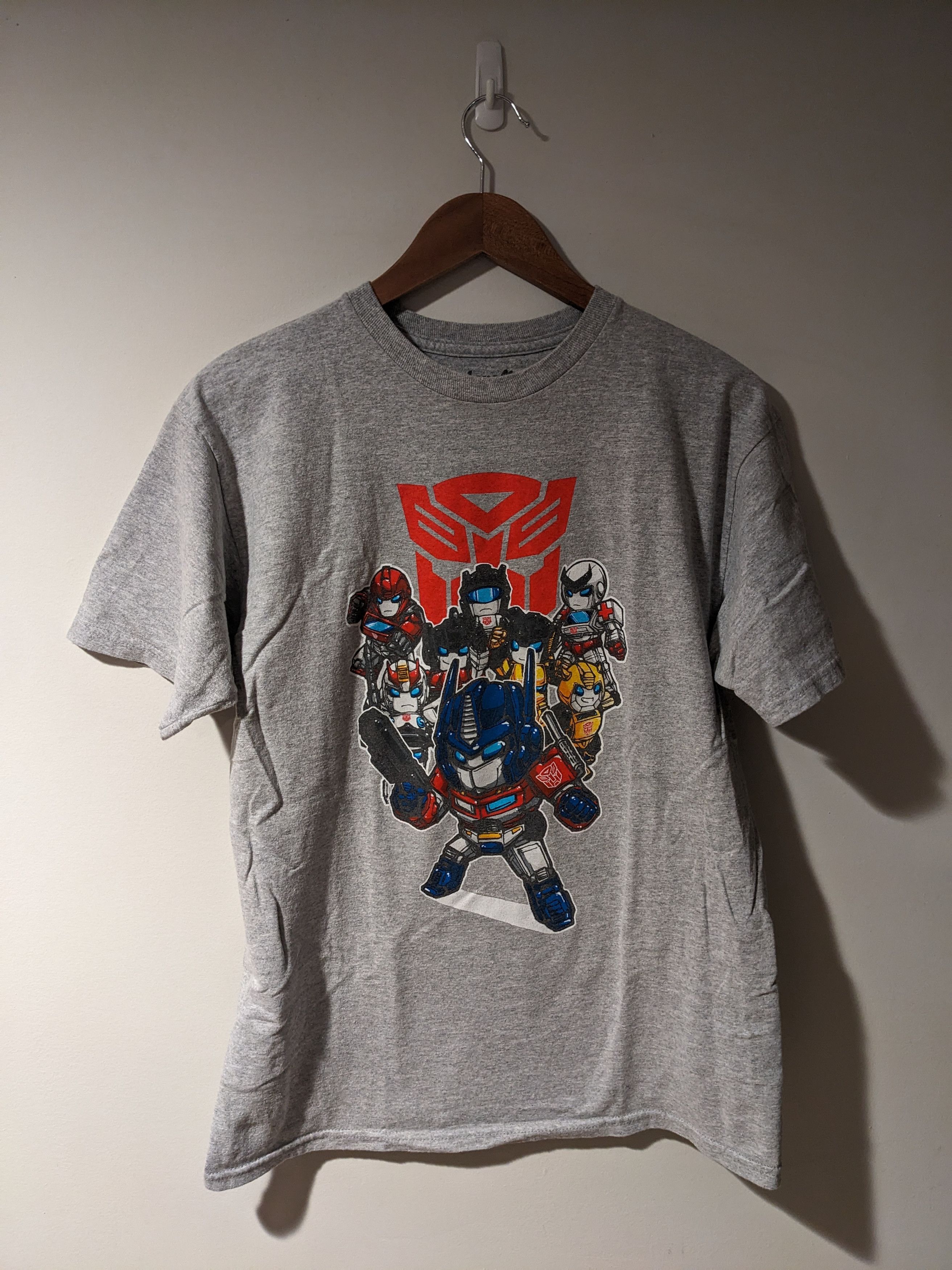 Transformers × Vintage Vintage 2014 Transformers Autobots Chibi Gray Medium T-Shirt Size US M / EU 48-50 / 2 - 1 Thumbnail