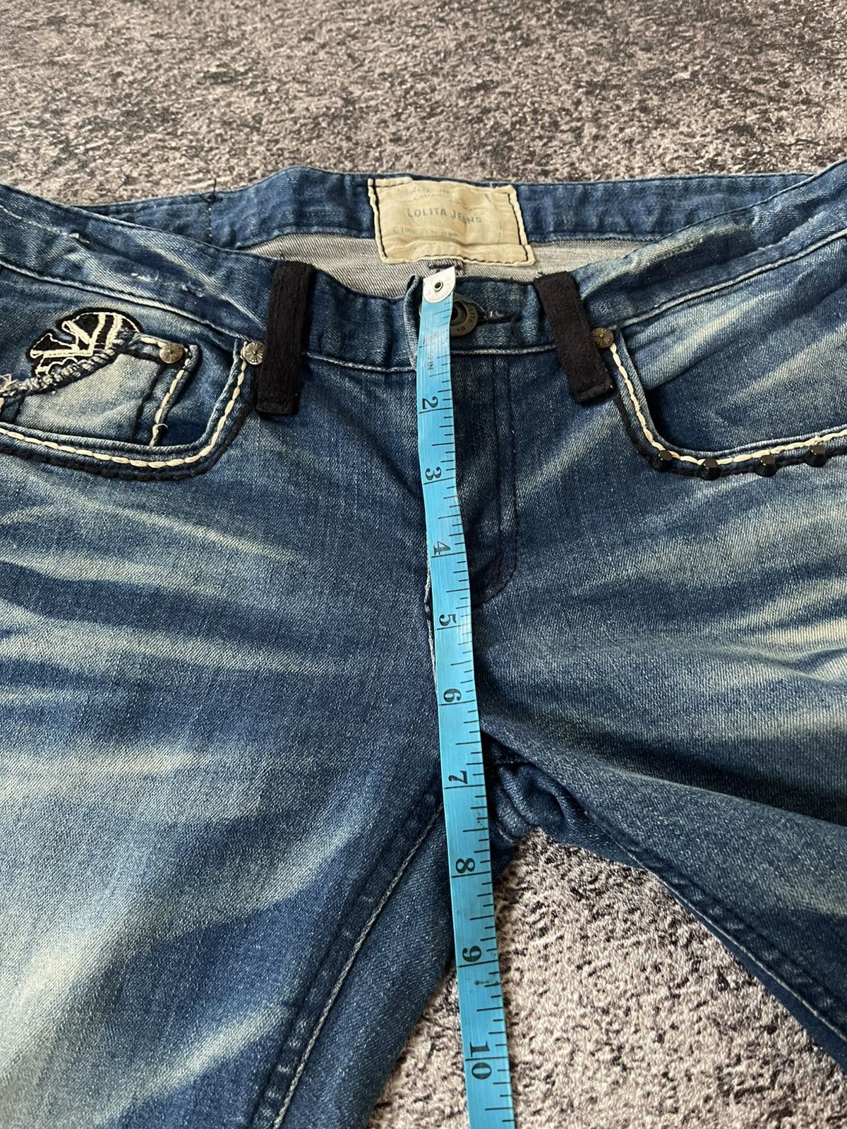 Japanese Brand Lolita skull ifsixwasnine poem skinny jeans Size 28" / US 6 / IT 42 - 15 Thumbnail