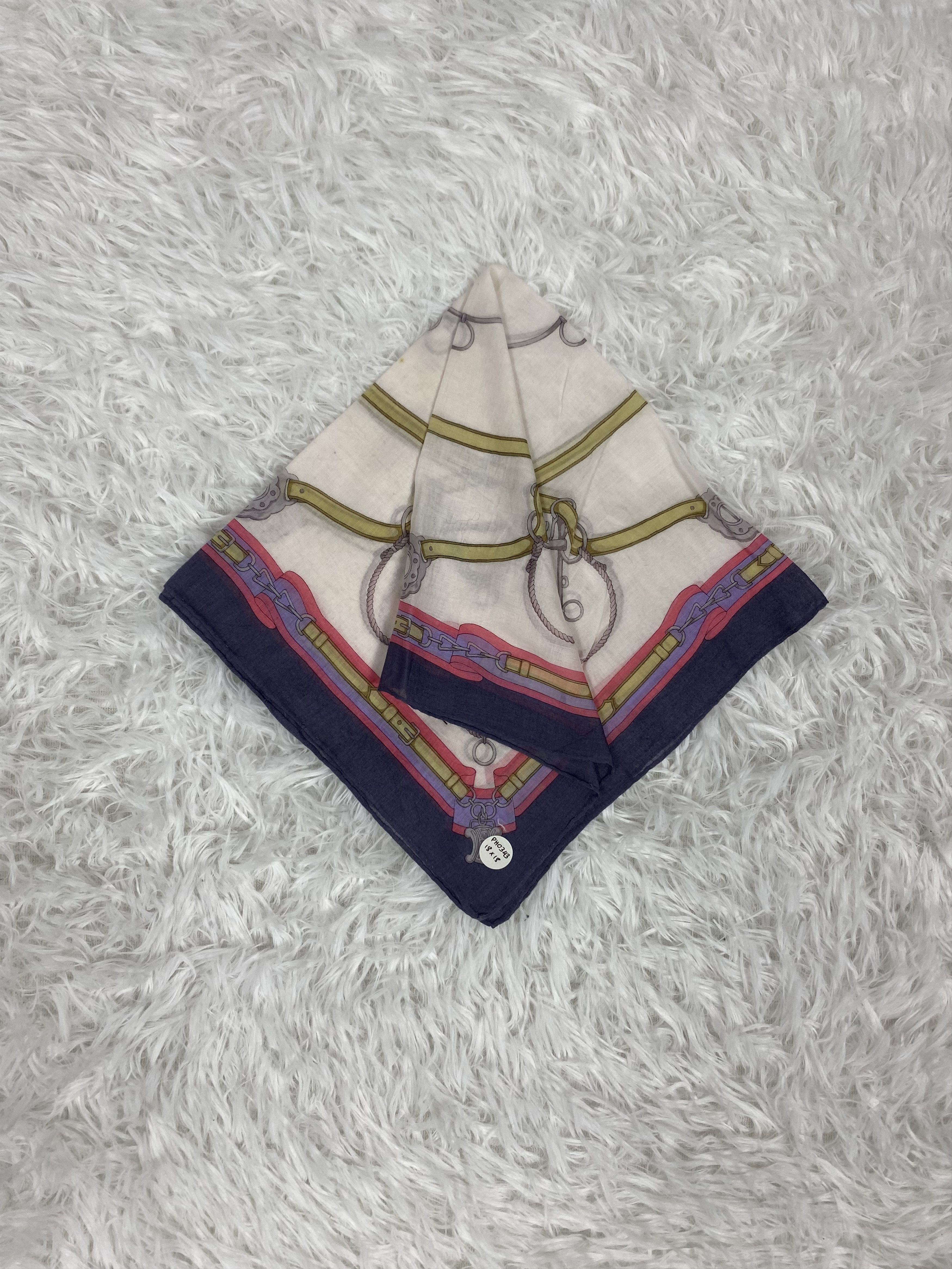 Celine Vintage Celine Handkerchief Neckerchief Ph0343 Size ONE SIZE - 1 Thumbnail