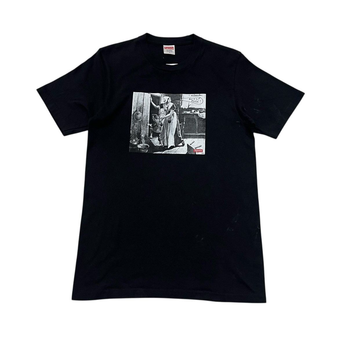 Supreme FW18 Supreme x Mike kelley Hiding From Indians Tee Size US S / EU 44-46 / 1 - 1 Thumbnail
