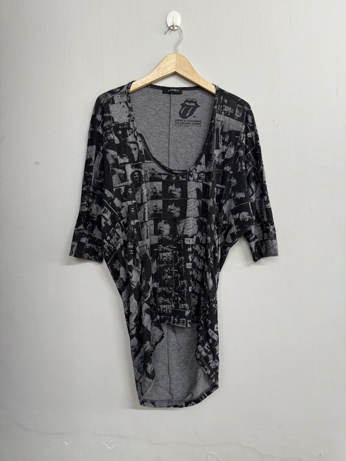 Hysteric Glamour × The Rolling Stones HYSTERIC GLAMOUR X ROLLING STONES SCOOP NECK & DOLMAN SLEEVE Size ONE SIZE - 1 Thumbnail