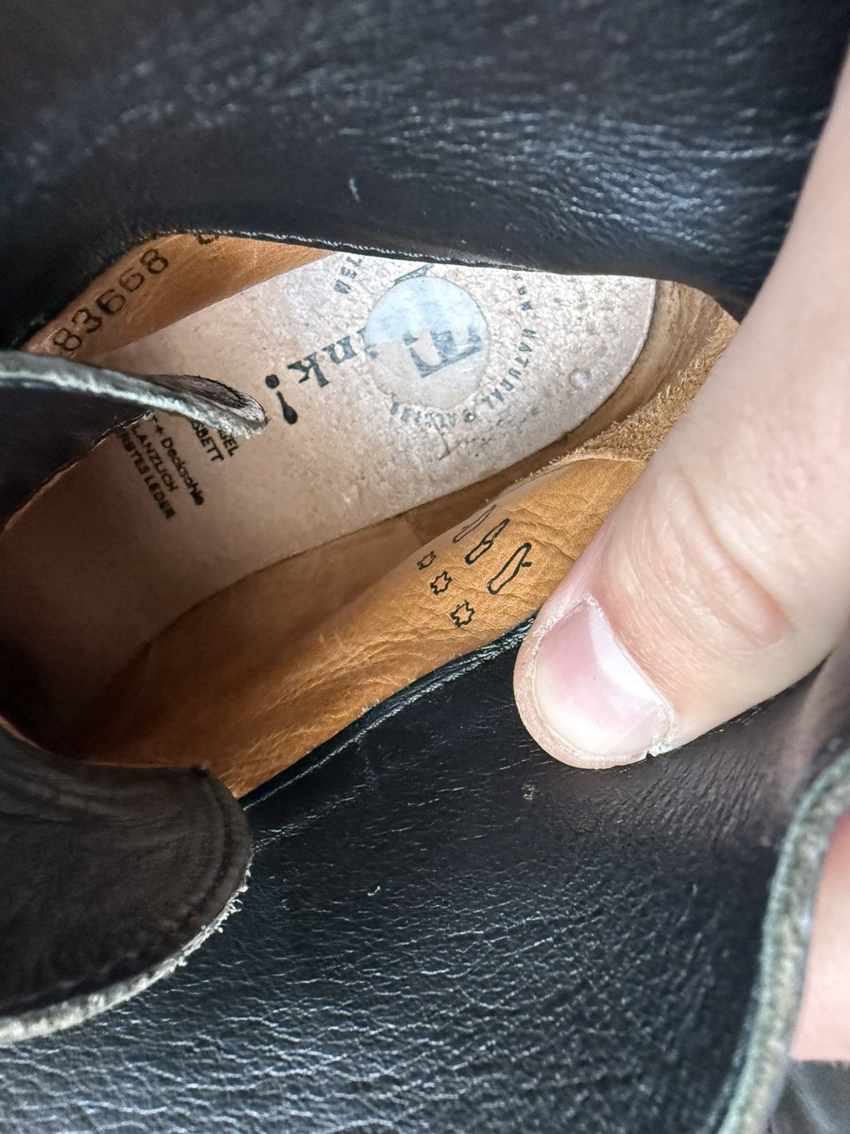 Other Think! Black Leather Boots EU 41 Minimal Comfort Derby Size US 8 / EU 41 - 19 Thumbnail