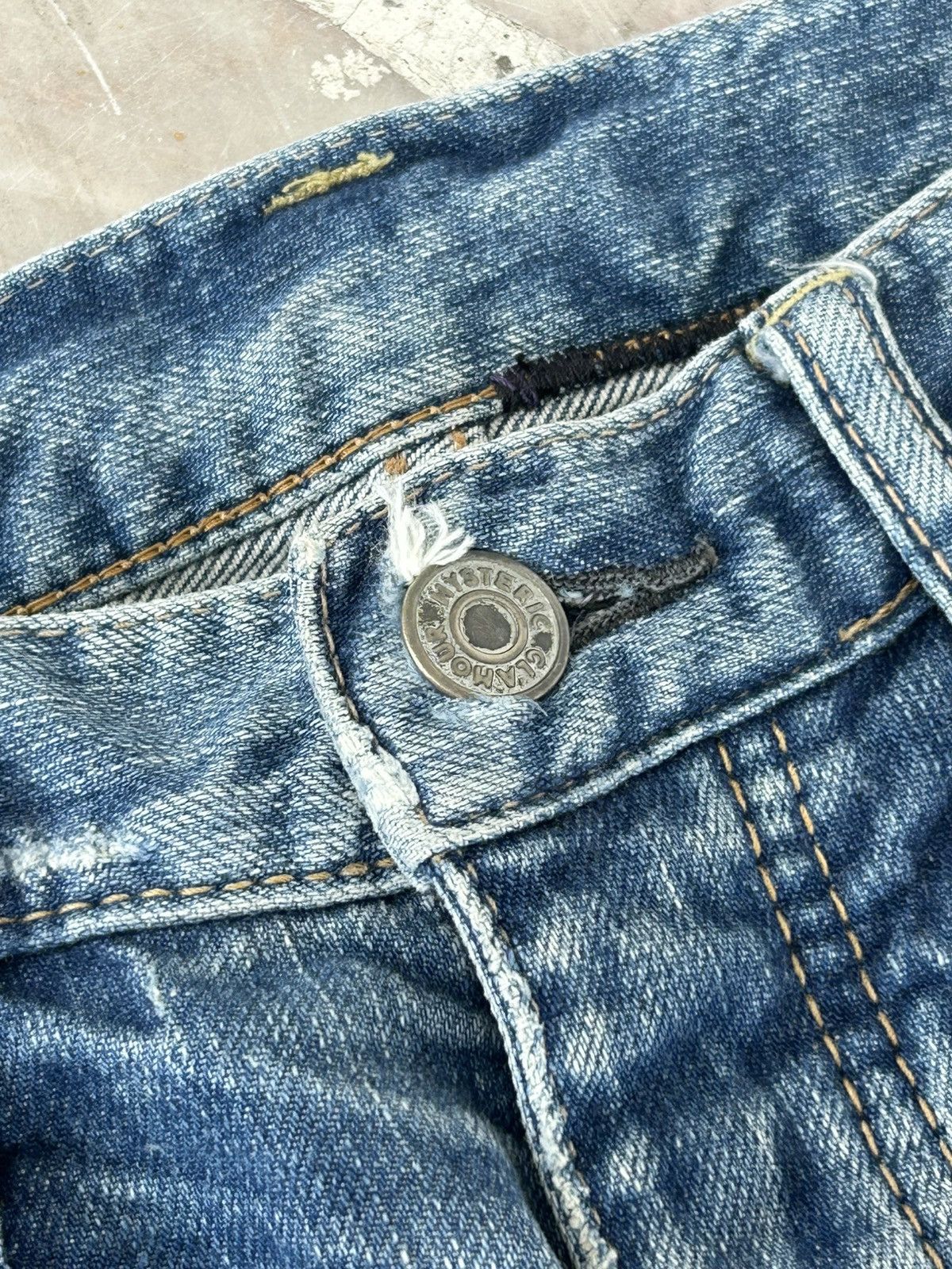 Hysteric Glamour Hysterics Japan X Ramones Lyrics Denim Size US 27 - 7 Thumbnail