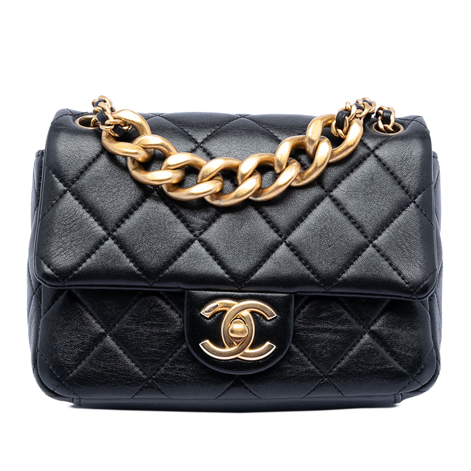 Chanel Chanel Mini CC Quilted Calfskin Multi Chain Single Flap Size ONE SIZE - 1 Thumbnail