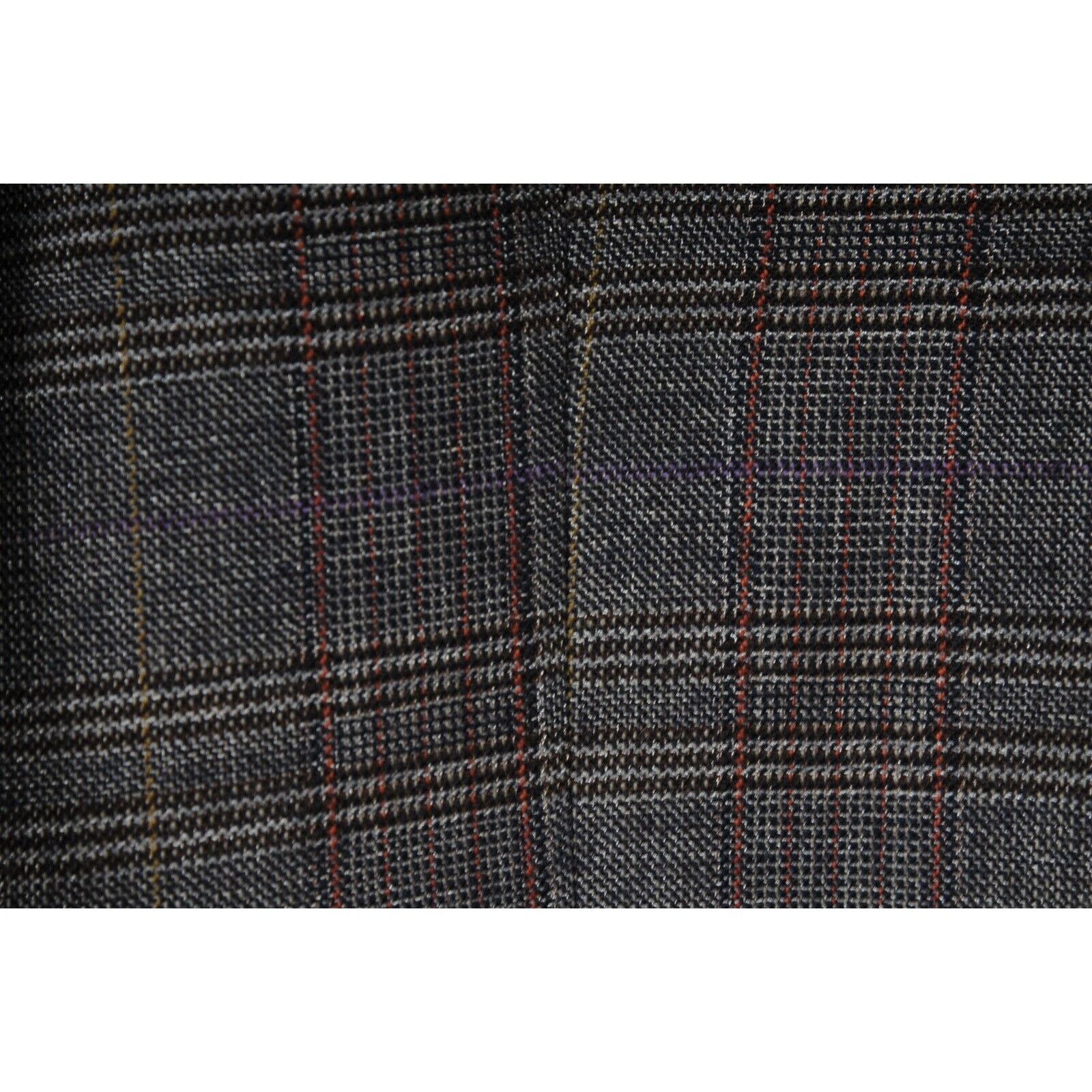 Etro Houndstooth Jacket Gray Wool Blazer IT 56 Size 46R - 7 Thumbnail