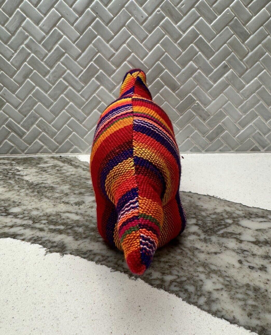 Handmade Handmade Guatemalen / Salvadorian Stuffed Dinosaur Toy Size ONE SIZE - 3 Thumbnail