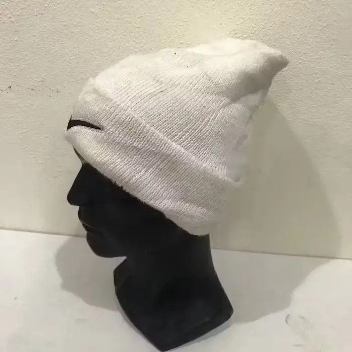 Nike Vintage Nike Swoosh Beanie Hat Size ONE SIZE - 3 Thumbnail