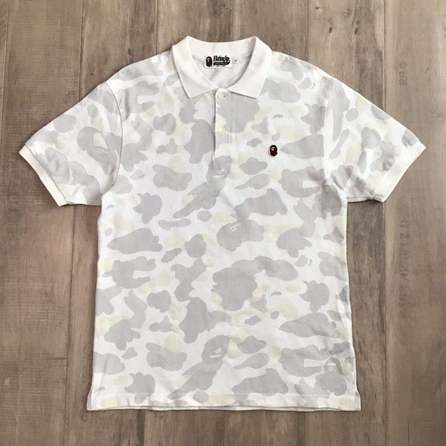 Bape 💫Glow in the dark💫 BAPE City camo polo shirt APE Size US L / EU 52-54 / 3 - 2 Thumbnail
