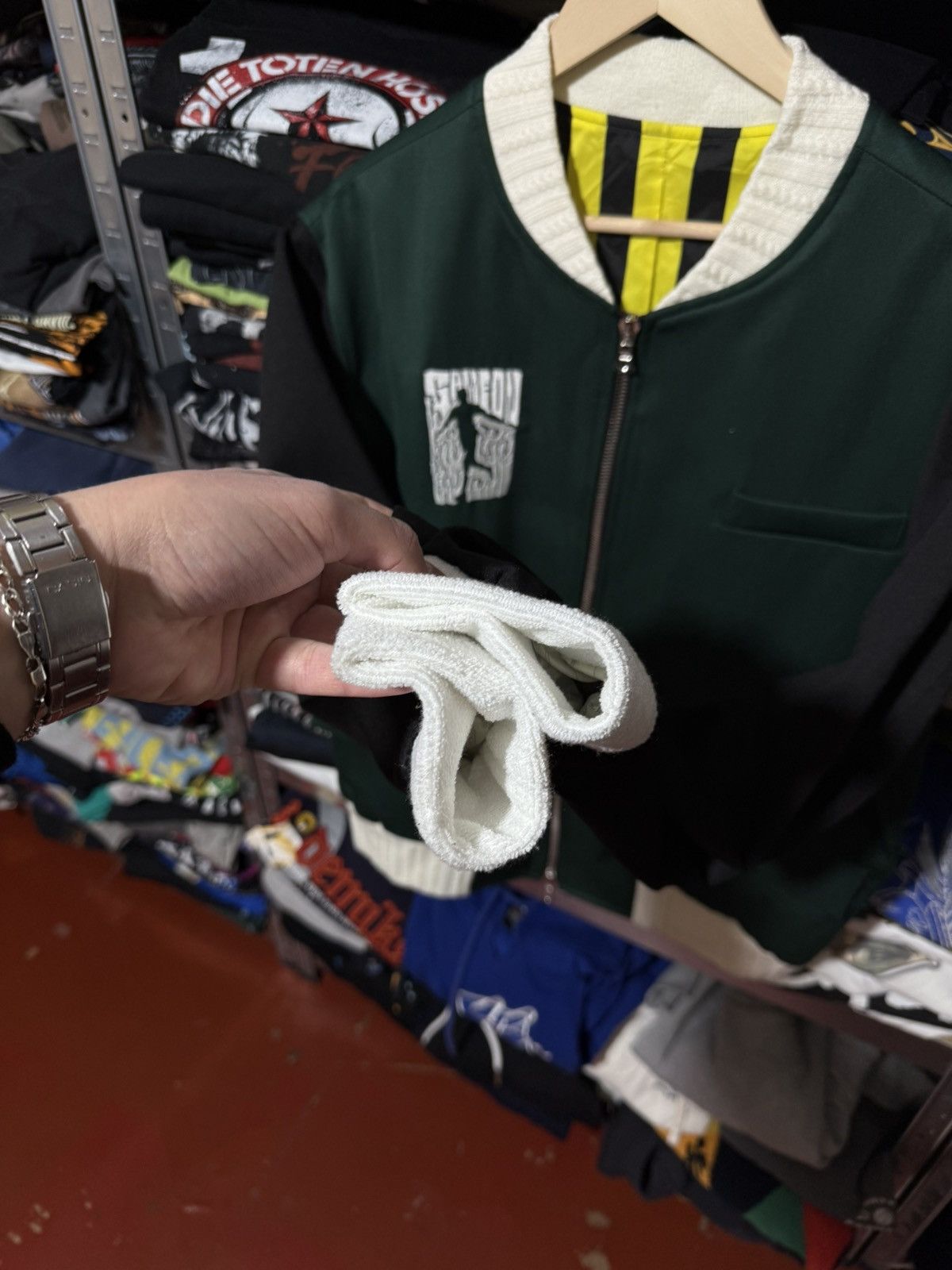 clothsurgeon Rare Limited Clothsurgeon Snapchat Bomber Jacket Y2K Hype Size US XL / EU 56 / 4 - 6 Thumbnail