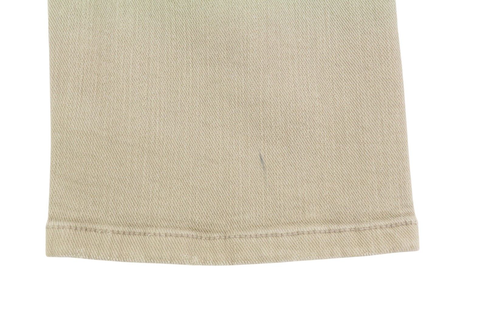 R13 BOY STRAIGHT 24 Khaki Stretch Washed Cropped Zip 86267 Size 24" / US 00 / IT 34 - 14 Thumbnail