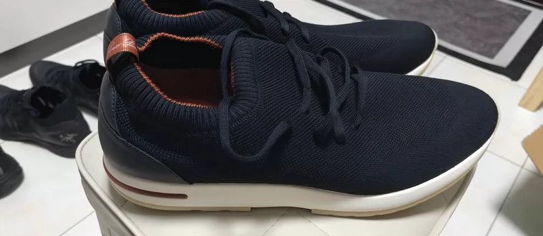 Loro Piana LORO PIANA Black sport shoes Size US 13 / EU 46 - 1 Thumbnail