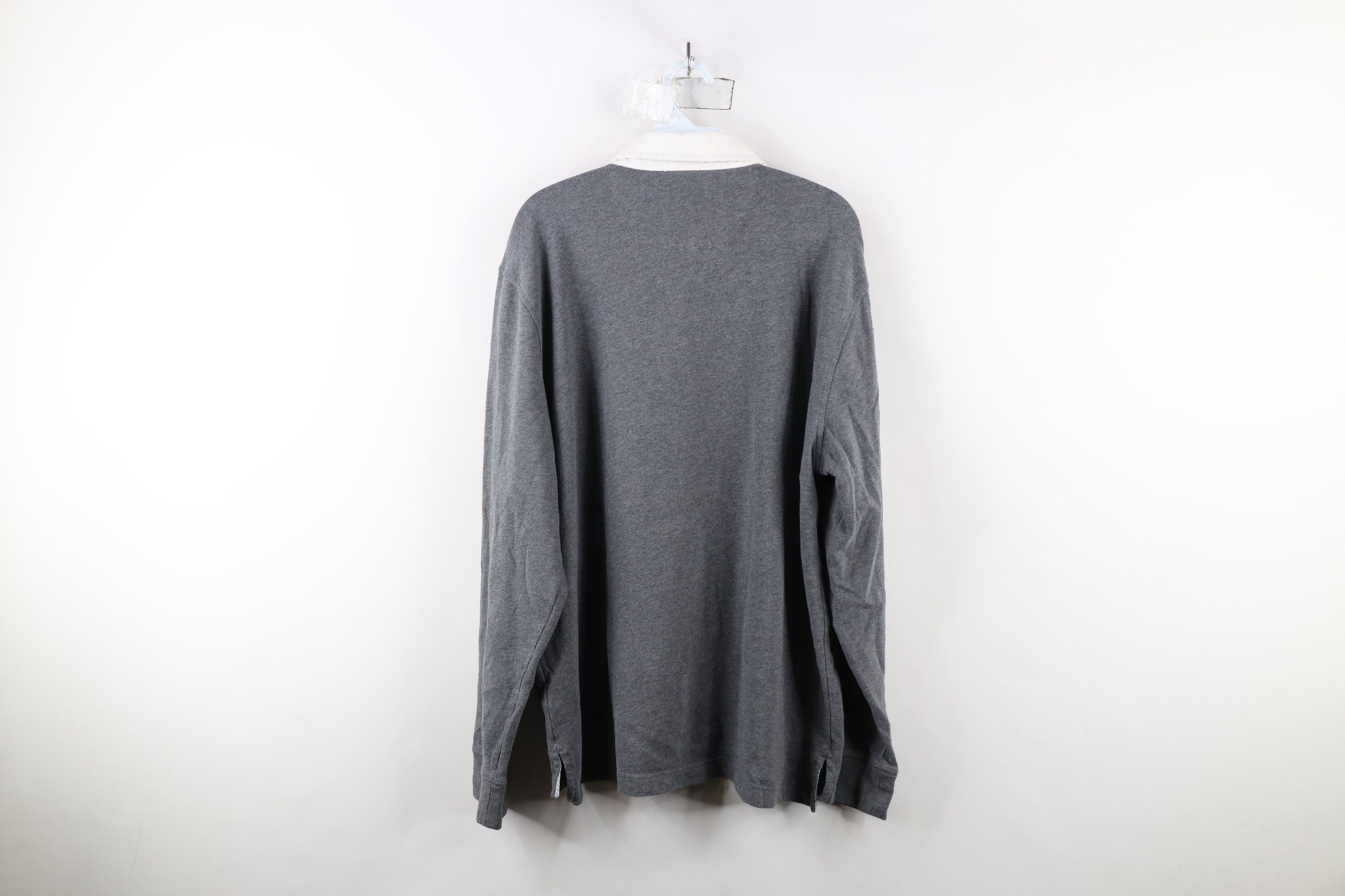 Brooks Brothers × Vintage Vintage Brooks Brothers Heavyweight Long Sleeve Polo Shirt Size US XL / EU 56 / 4 - 10 Thumbnail