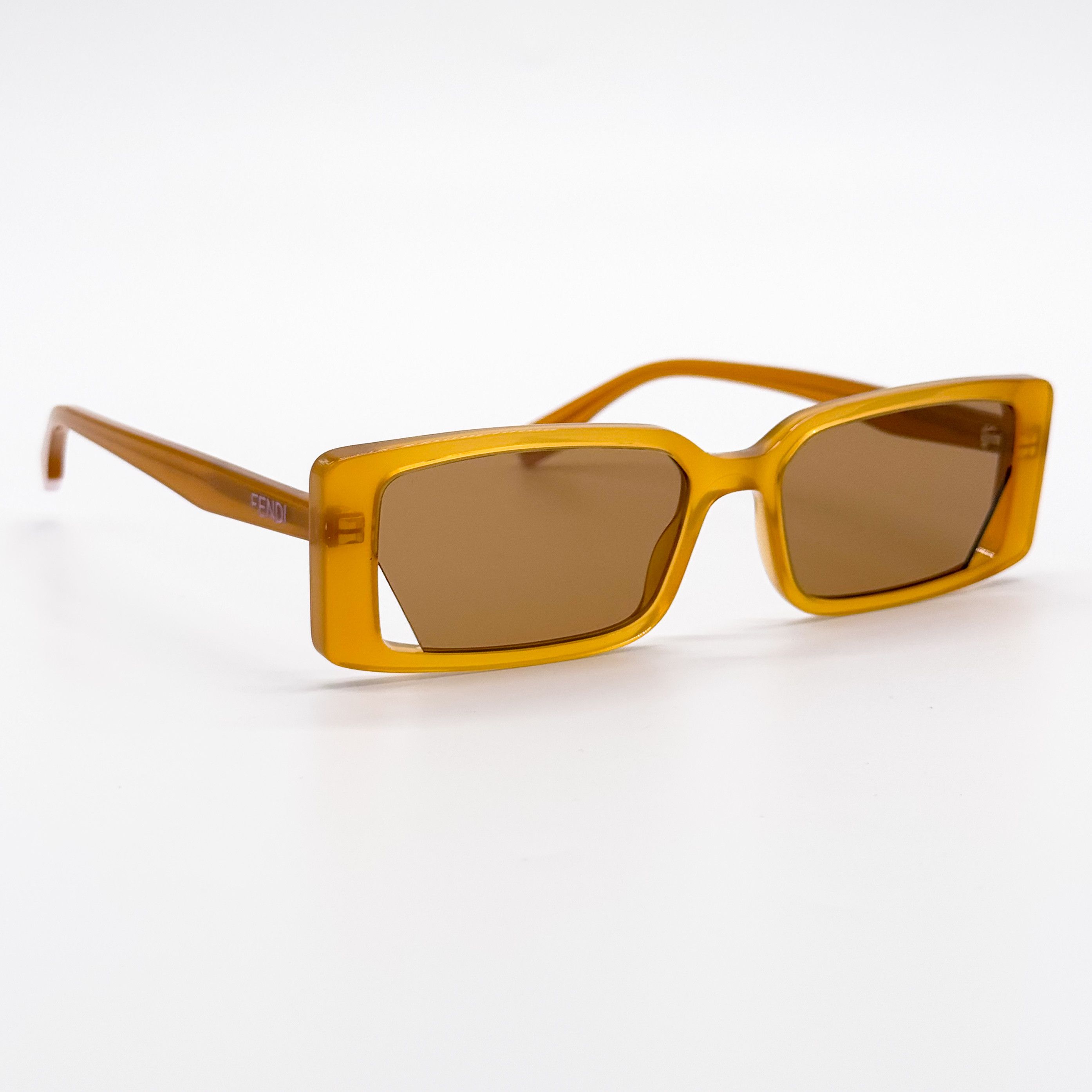 Fendi NEW FENDI FE40164I 44J SQUARE BLACK MEN SUNGLASSES FENDI Size ONE SIZE - 4 Thumbnail