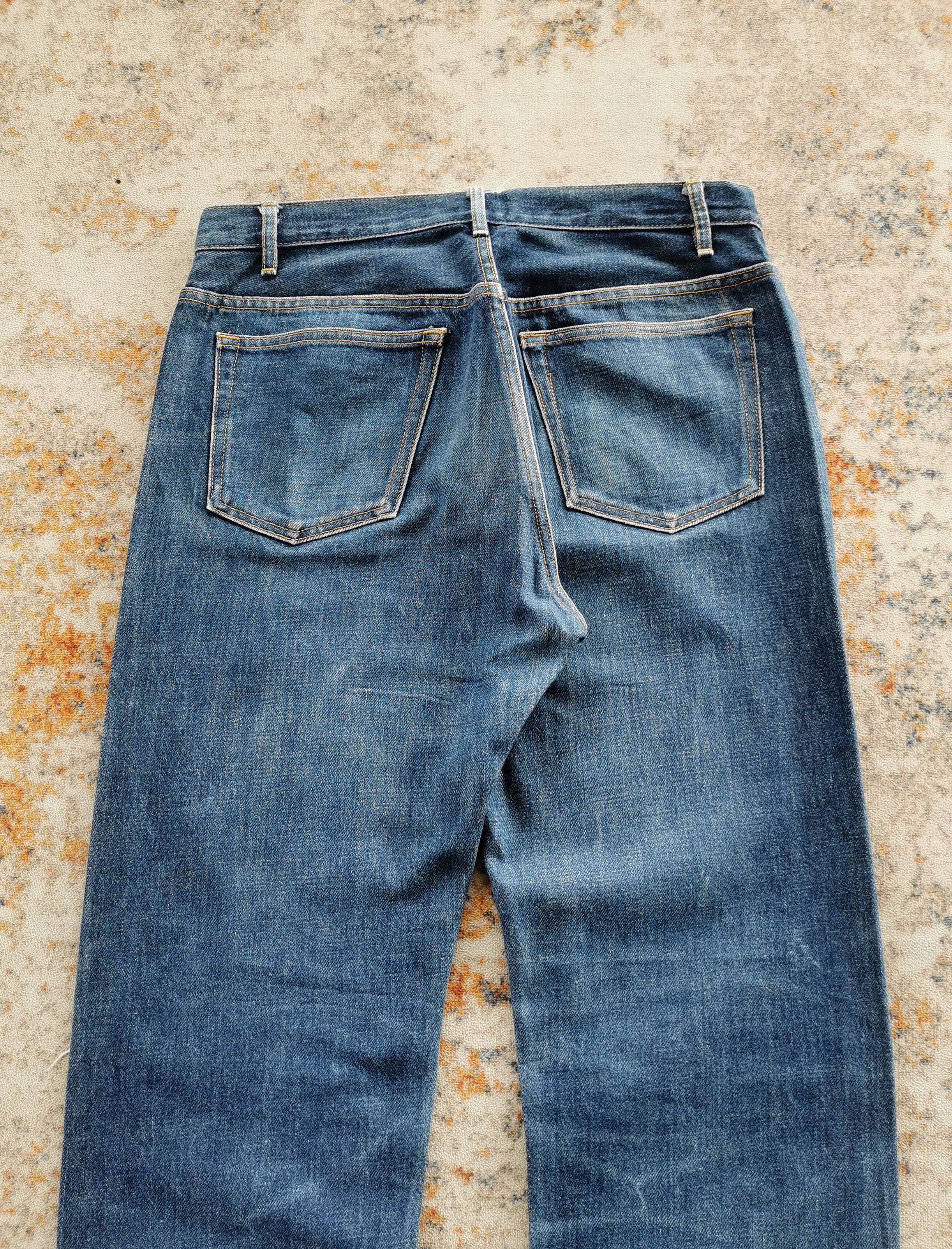 A.P.C. Vintage A.P.C. Hipster Nicely Disstressed Selvedge Jeans Size US 30 / EU 46 - 10 Thumbnail