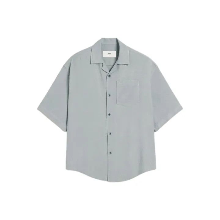 AMI AMIPARIS Letter Embroidery Relaxed Short Sleeve Shirt 0079 Size US M / EU 48-50 / 2 - 1 Thumbnail
