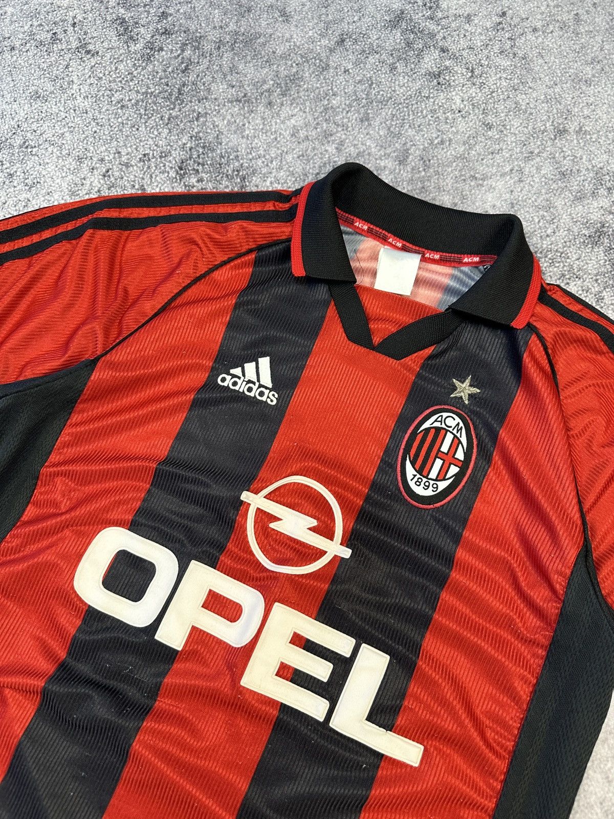 Adidas × Vintage Vintage Adidas Milan Soccer Jersey Blokecore Rare Style S Size US S / EU 44-46 / 1 - 2 Thumbnail
