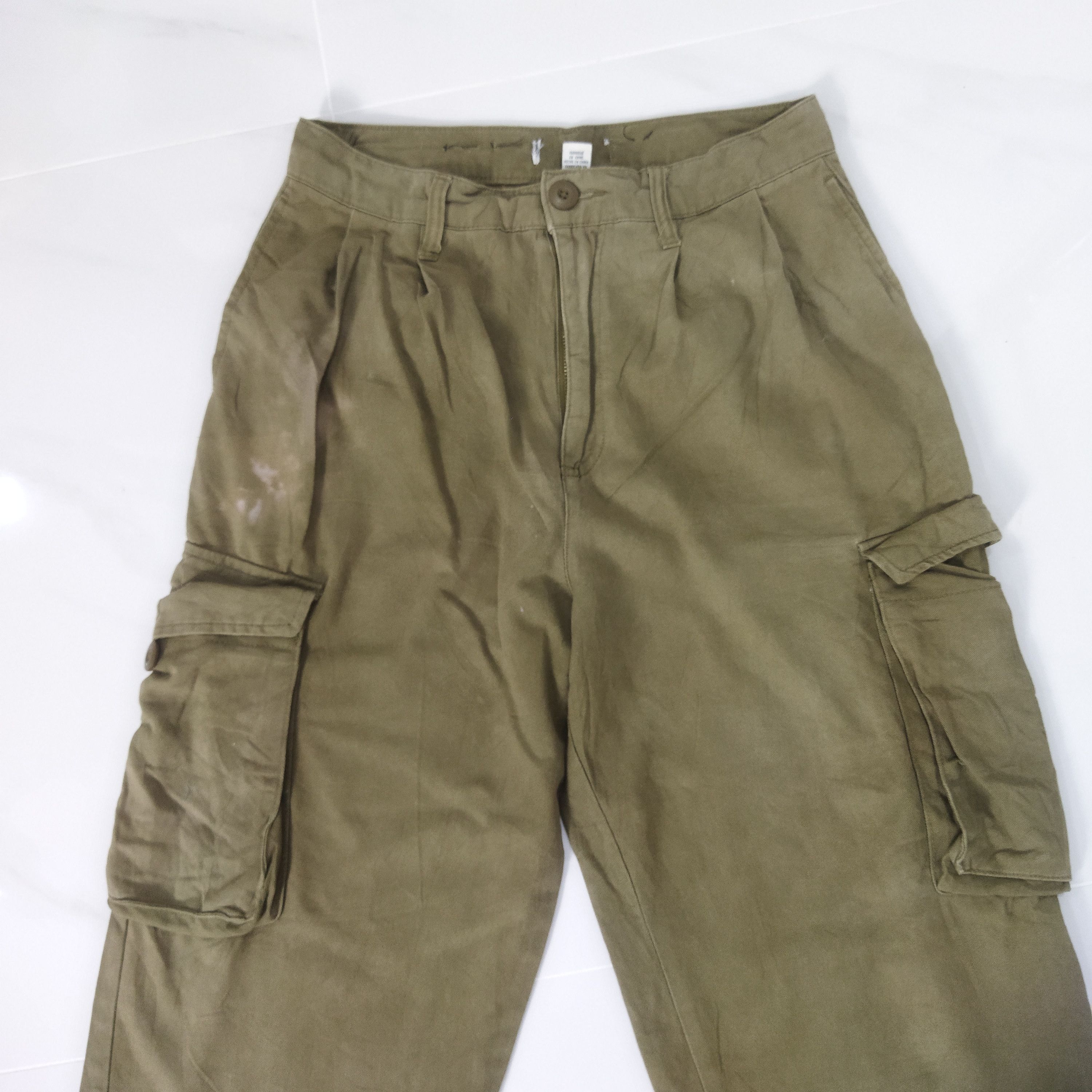 Japanese Brand JAPANESE BRAND BAGGY CARGO PANTS Size US 30 / EU 46 - 2 Thumbnail