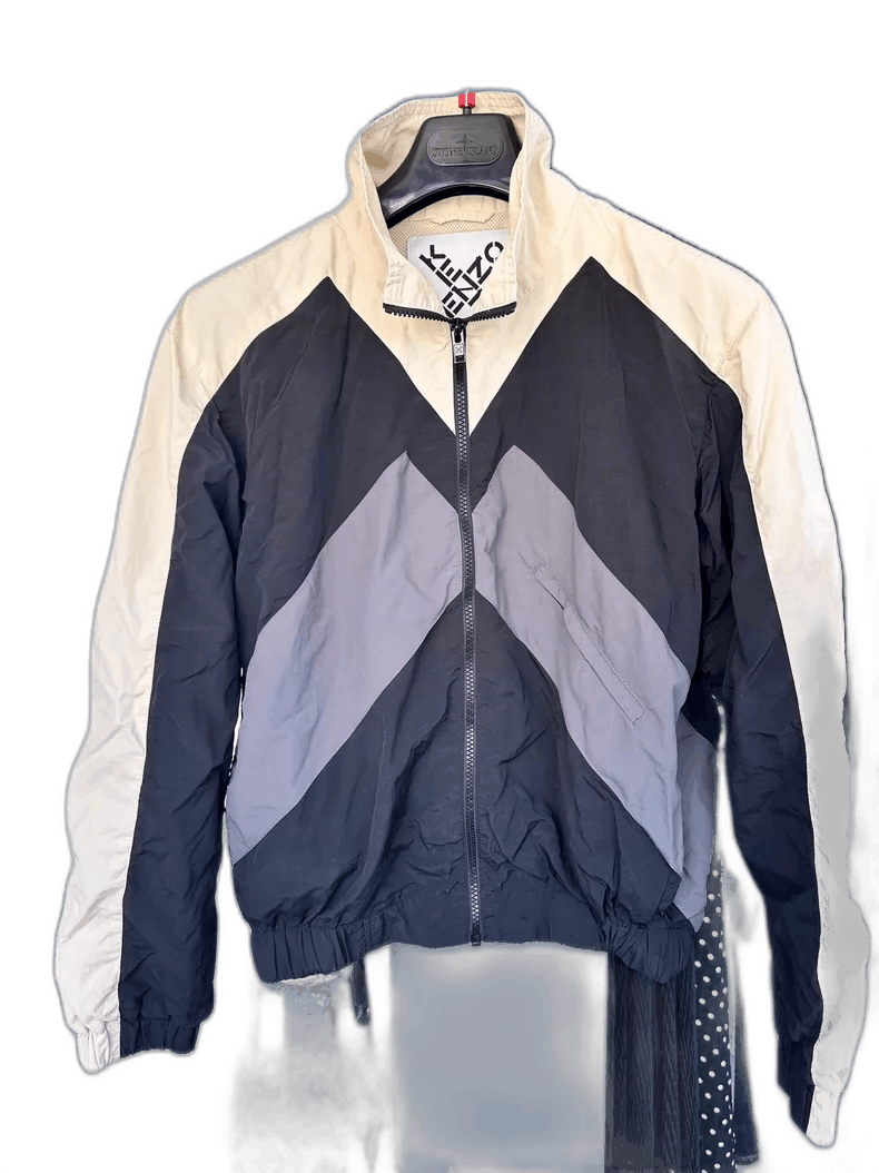 Kenzo Kenzo Colorblock Coach Jacket Windbreaker-2506 Size US S / EU 44-46 / 1 - 1 Thumbnail