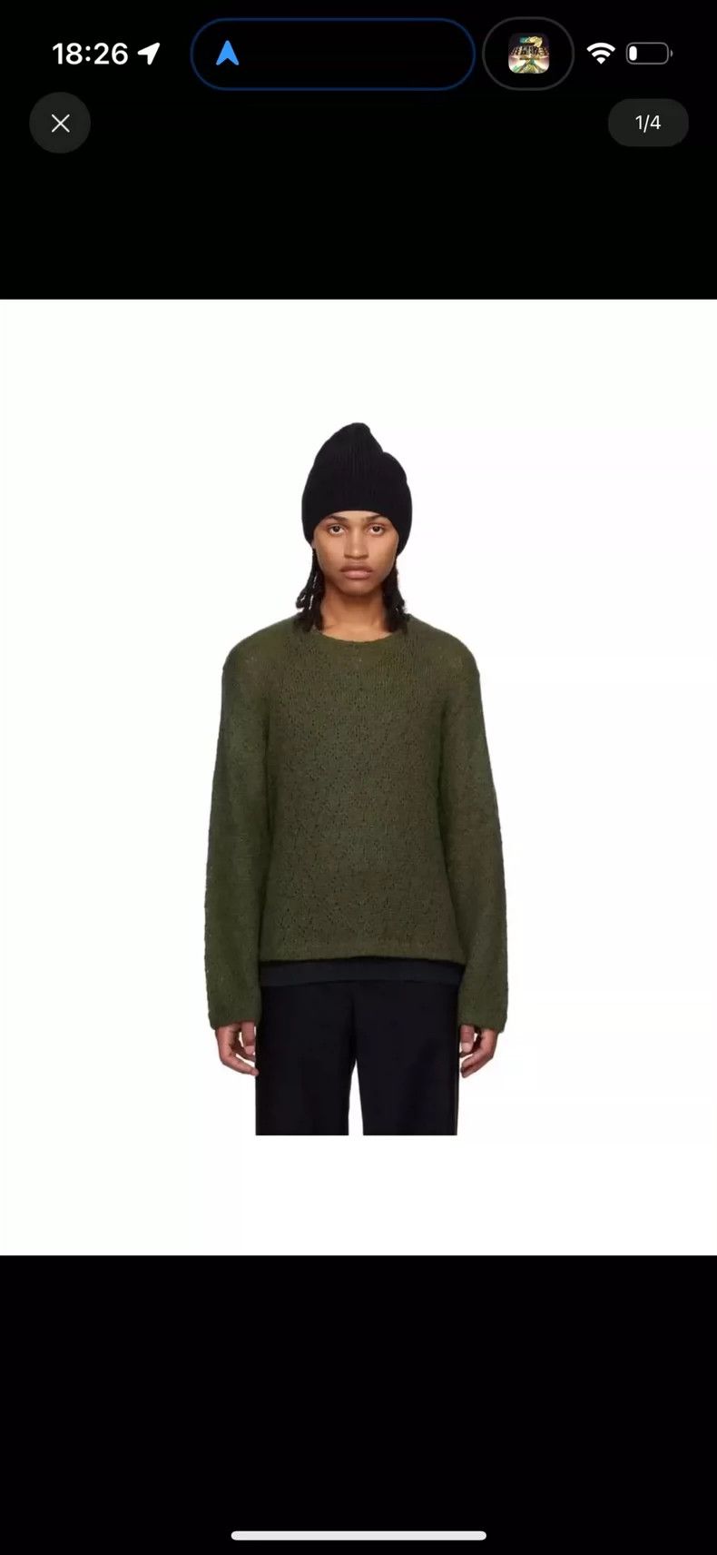 Our Legacy our legacyGreen sweater 2503-Nextarrow Size US S / EU 44-46 / 1 - 7 Thumbnail