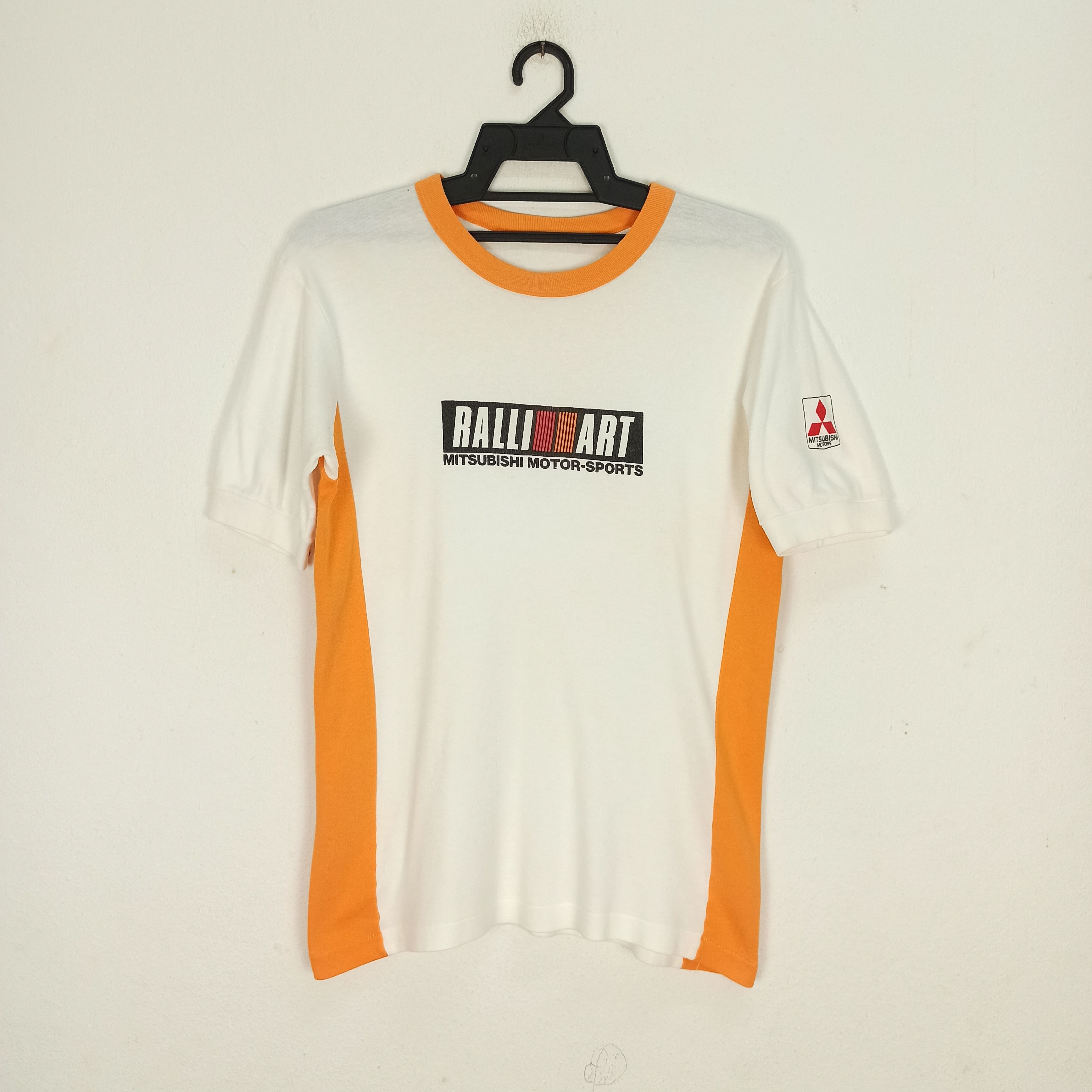 Sports Specialties Vintage Mitsubishi RalliArt Ringer Single Stitch Tees Size US M / EU 48-50 / 2 - 1 Thumbnail