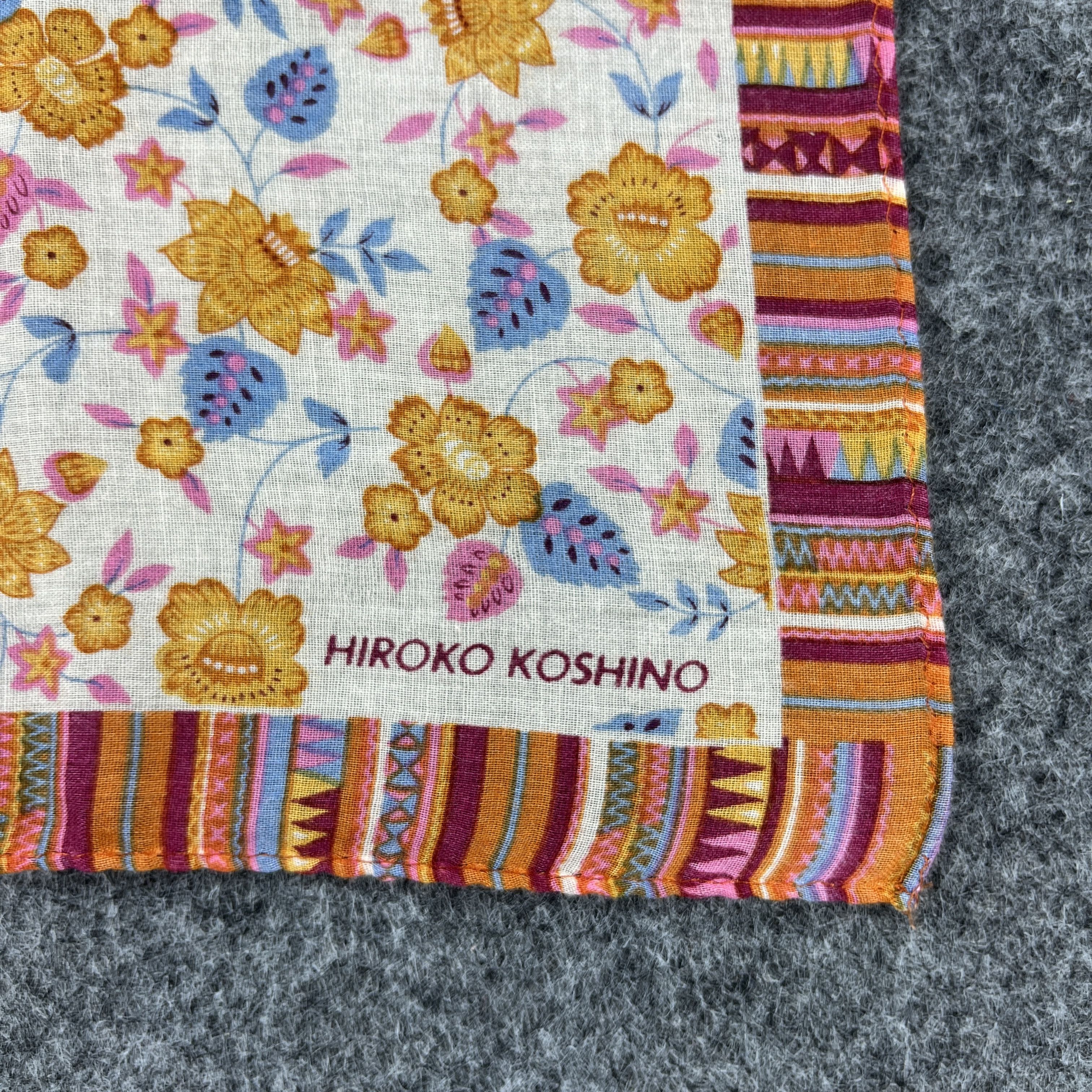 Hiroko Koshino Homme Hiroko Koshino Handkerchief / Bandana / Neckerchief B573 Size ONE SIZE - 3 Thumbnail
