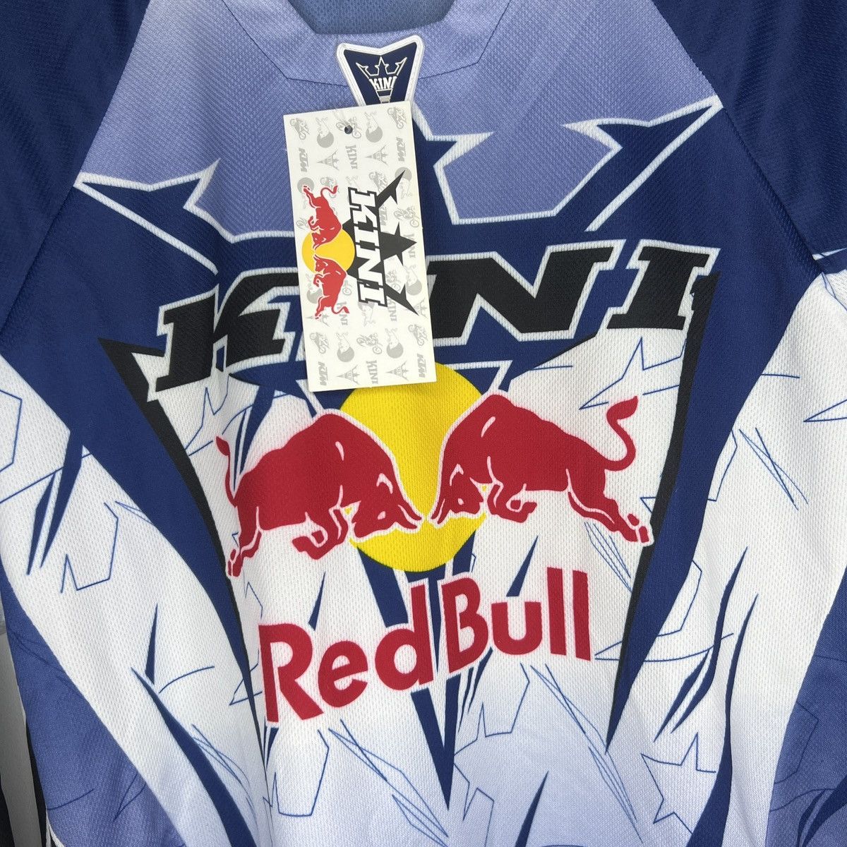 Other Vintage Kini Red Bull Motocross & Off-Road Racing Jersey Size US M / EU 48-50 / 2 - 4 Thumbnail