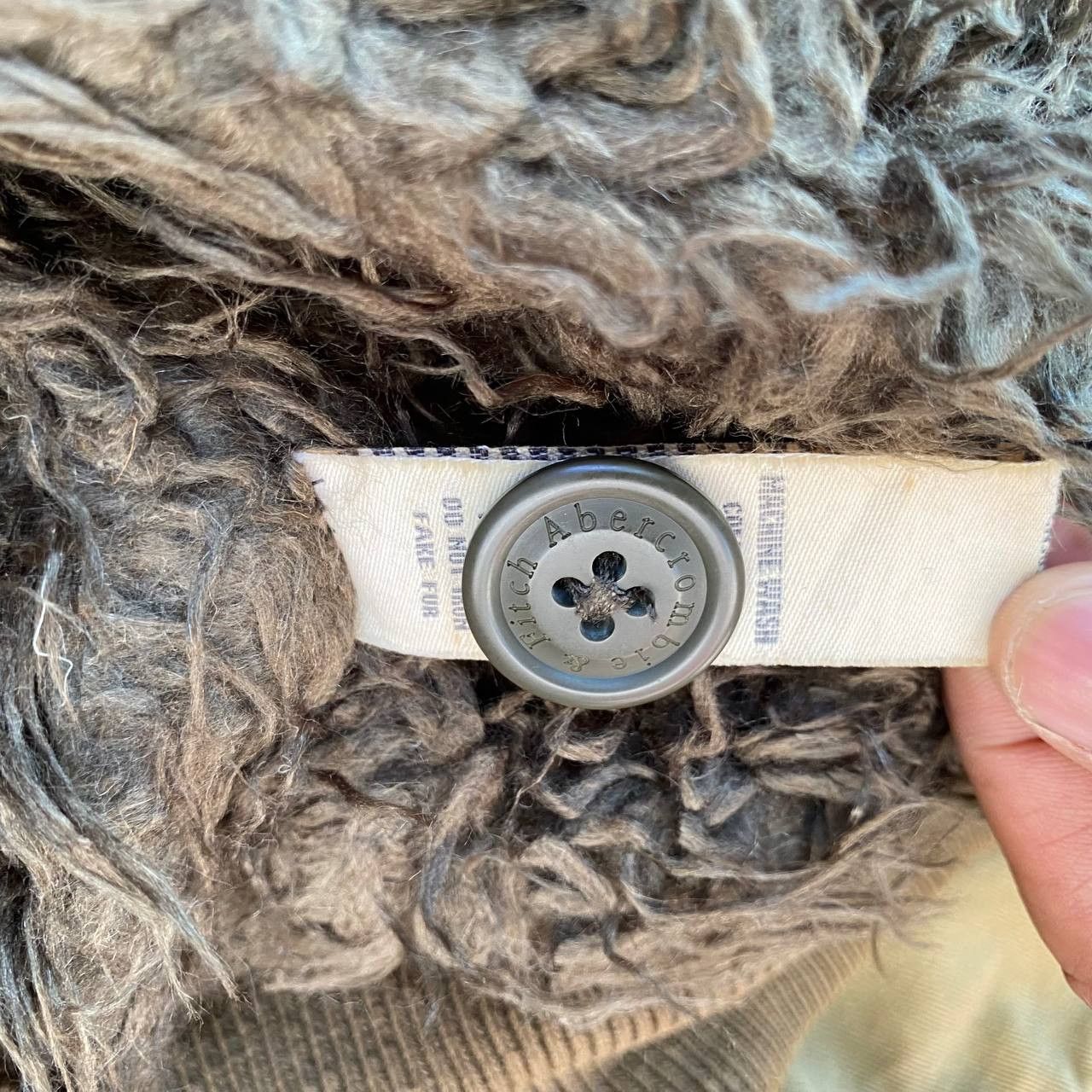 Abercrombie & Fitch Vtg Abercrombie&Fith Harrison Jacket Sherpa Lined Sun Faded Size US S / EU 44-46 / 1 - 6 Thumbnail