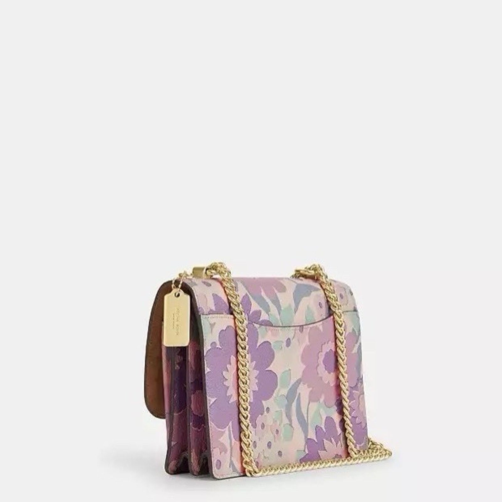 Coach NWT Coach CBM06 Klare Crossbody Bag Floral Gold/Ivory Multi Size ONE SIZE - 11 Thumbnail